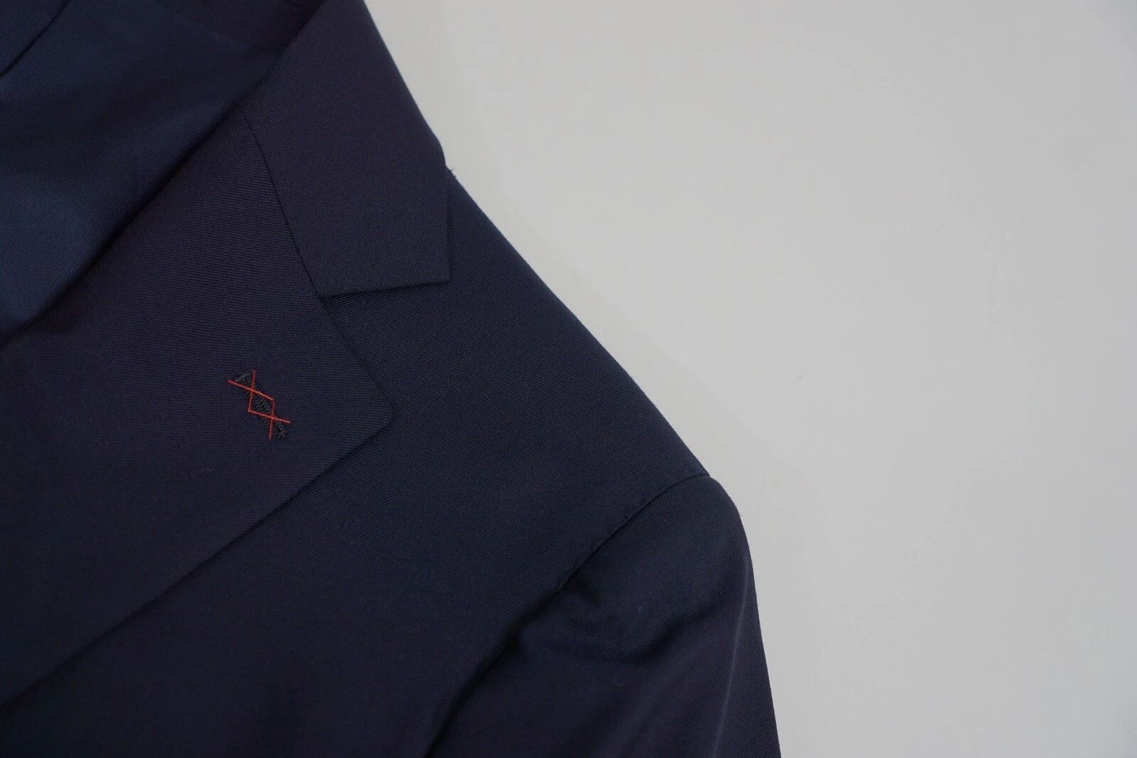 Suitsupply Men Suitsupply Blazer Lazio Merino Navy Holland Sherry US38L Size 38L - 4 Thumbnail