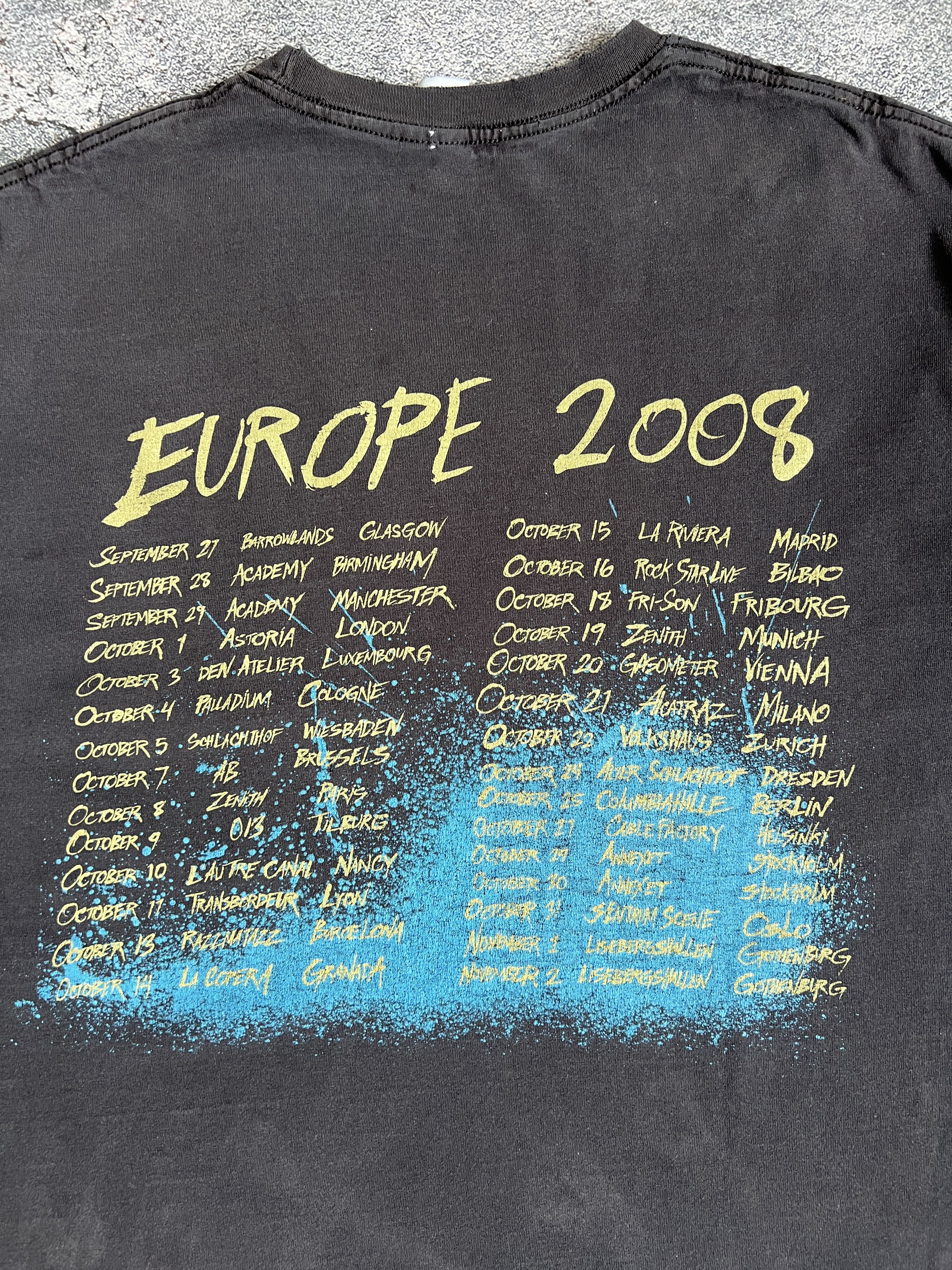Band Tees In Flames tshirt europe tour 2008 big logo Size US L / EU 52-54 / 3 - 3 Thumbnail