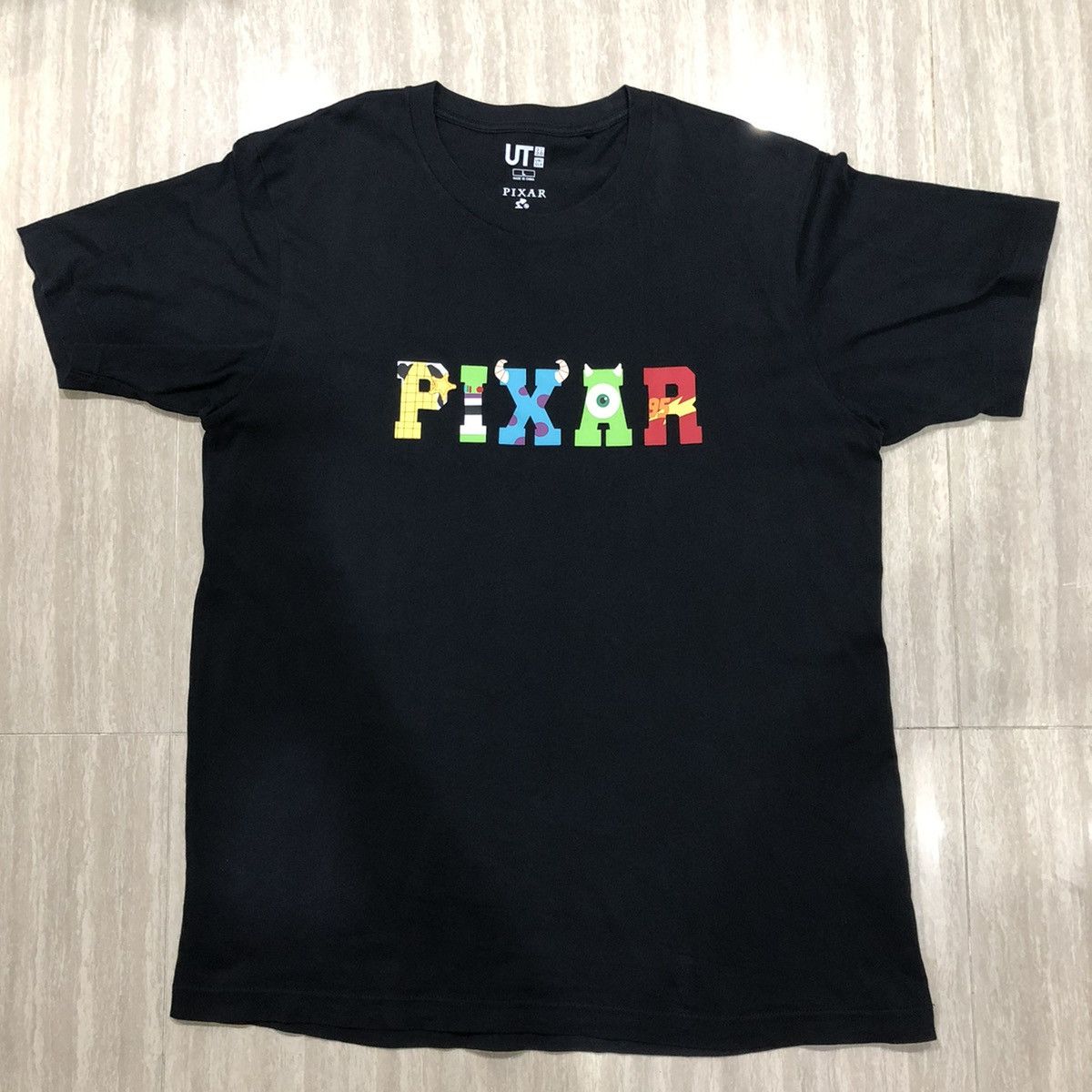 Disney Disney/Pixar x UNIQLO Short Sleeve T-shirts black colour Size US L / EU 52-54 / 3 - 1 Thumbnail
