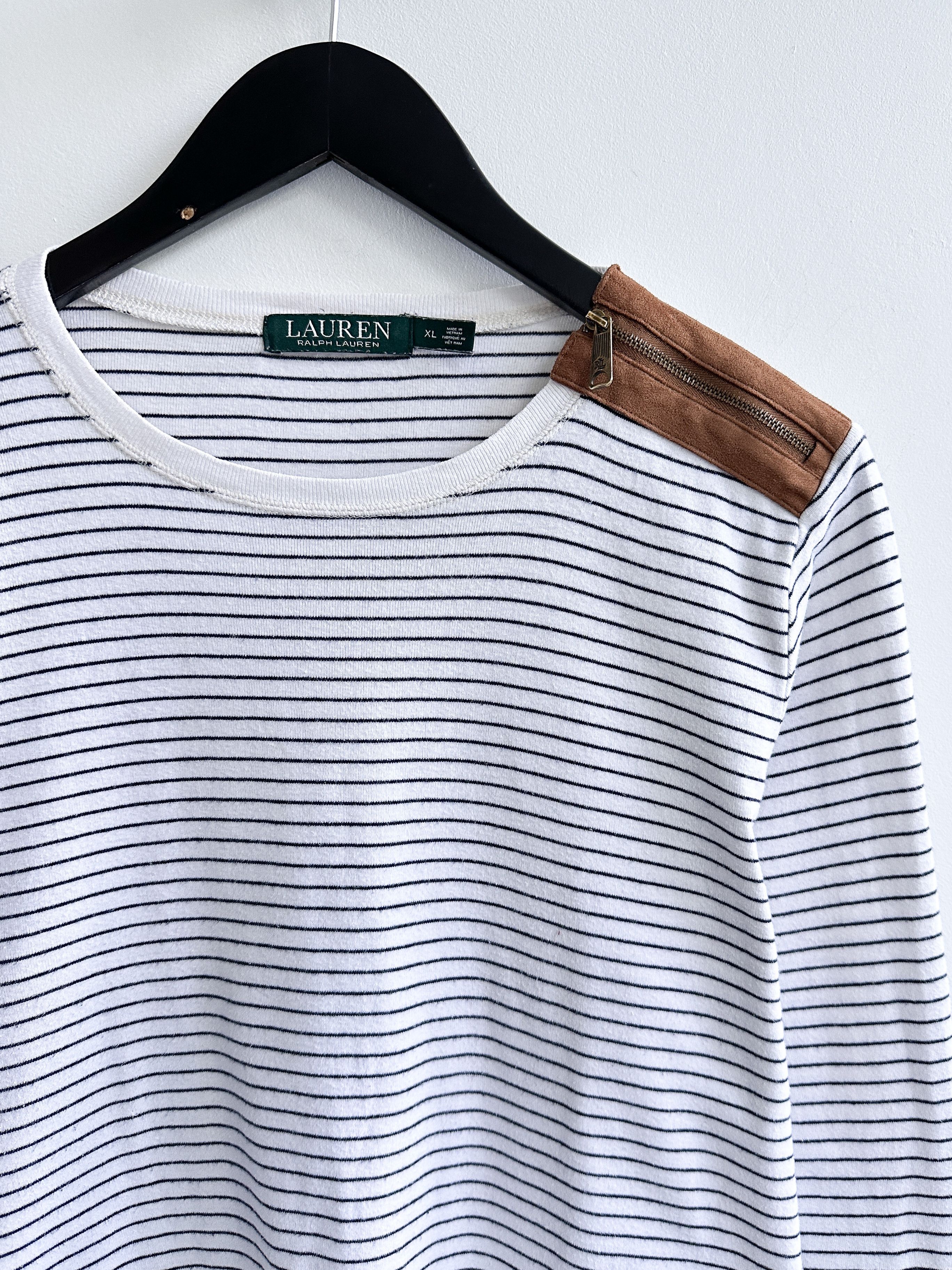 Lauren Ralph Lauren Lauren Ralph Lauren Striped Longsleeve Jumper Sweater Size XL / US 12-14 / IT 48-50 - 5 Thumbnail