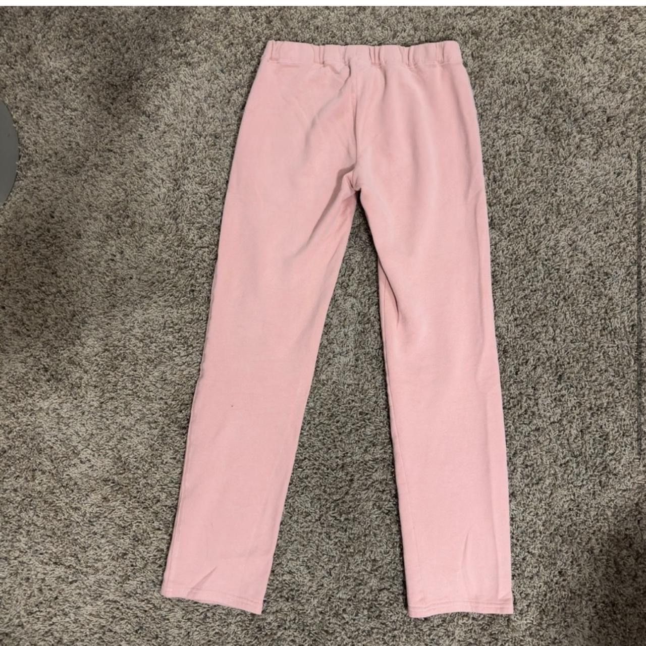 Abercrombie & Fitch × Vintage Y2K Abercrombie & Fitch Pink Straight Leg Sweatpants Size 26" / US 2 / IT 38 - 5 Thumbnail