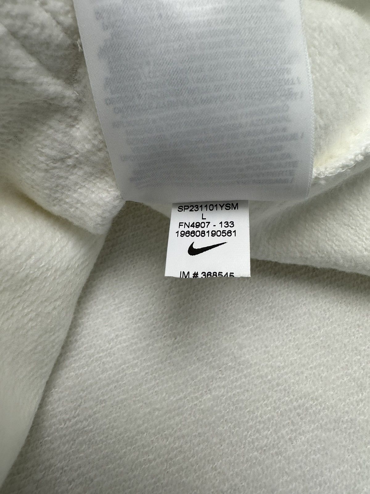 Jordan Brand × Nike Nike Sportswear Trend Fleece Athletic Club Gilet Men L white Size US L / EU 52-54 / 3 - 13 Thumbnail