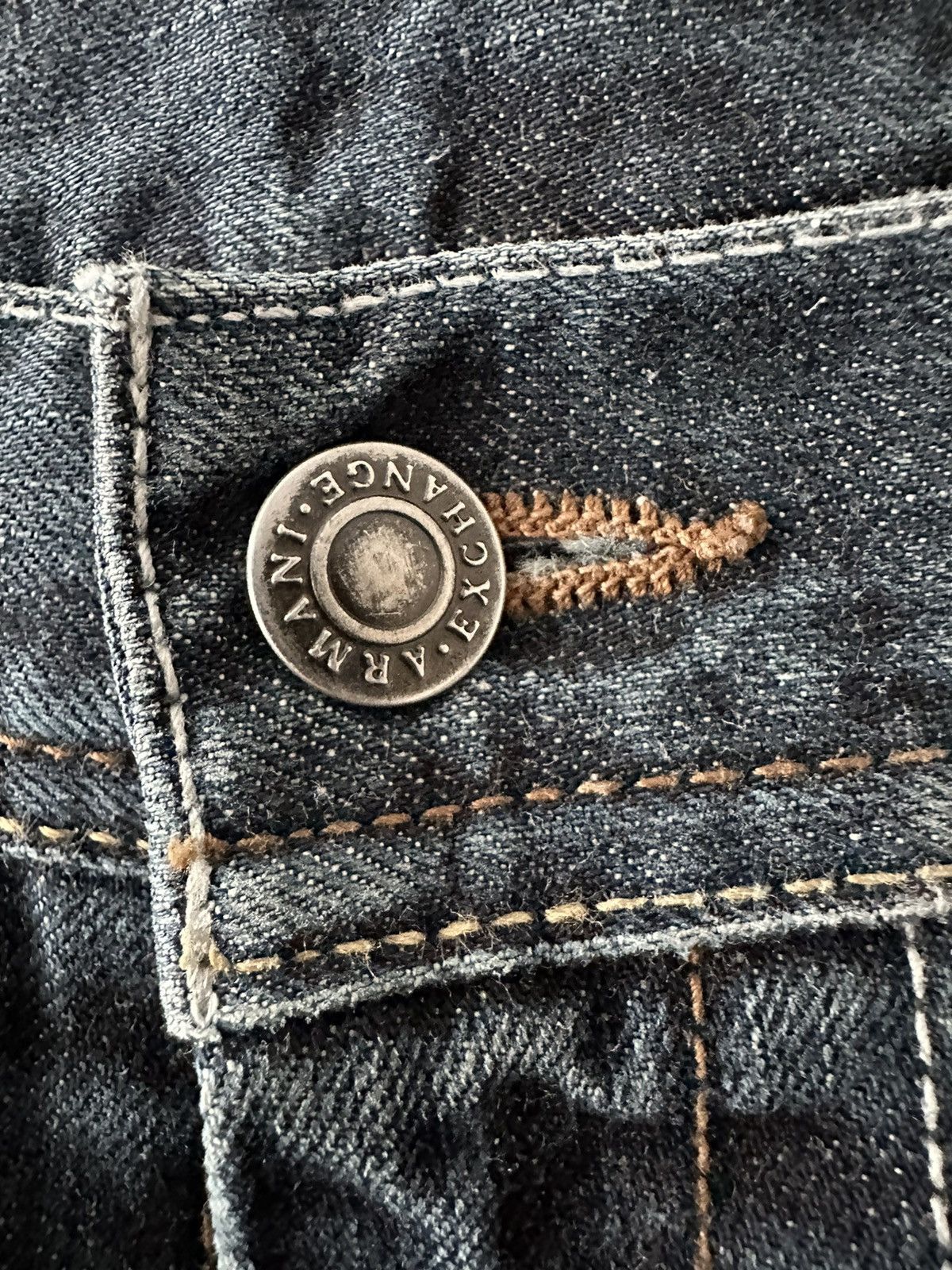 Armani Exchange AX Armani Exchange baggy denim pants Italian designers Size US 36 / EU 52 - 6 Thumbnail