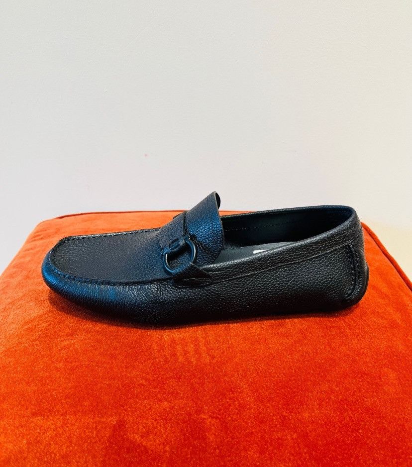 Salvatore Ferragamo o1s1rm1125 Gulliver Loafers in Black Size US 10 / EU 43 - 1 Preview