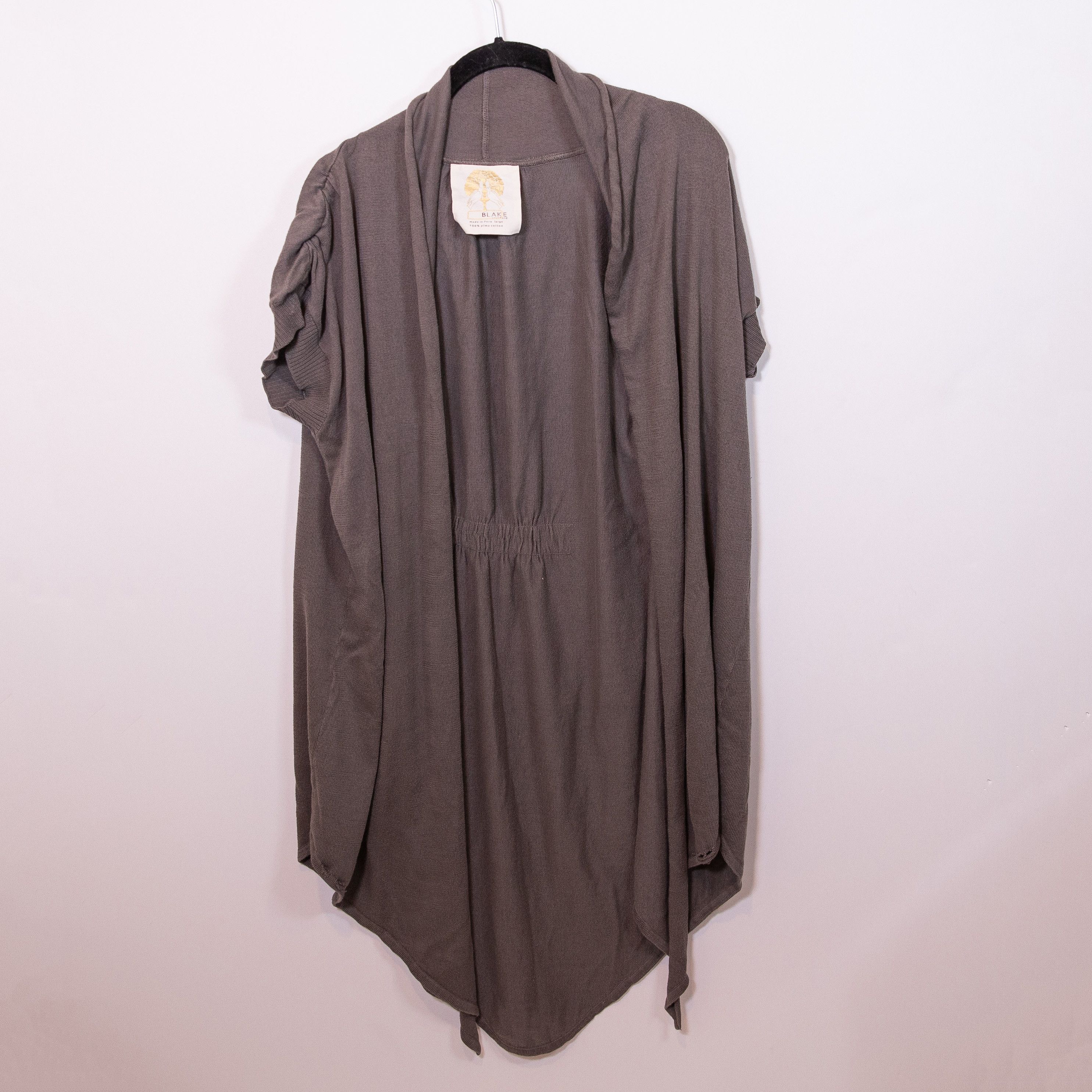Other Blake Women's Pima Cotton Open Front Shawl Size L / US 10 / IT 46 - 1 Thumbnail