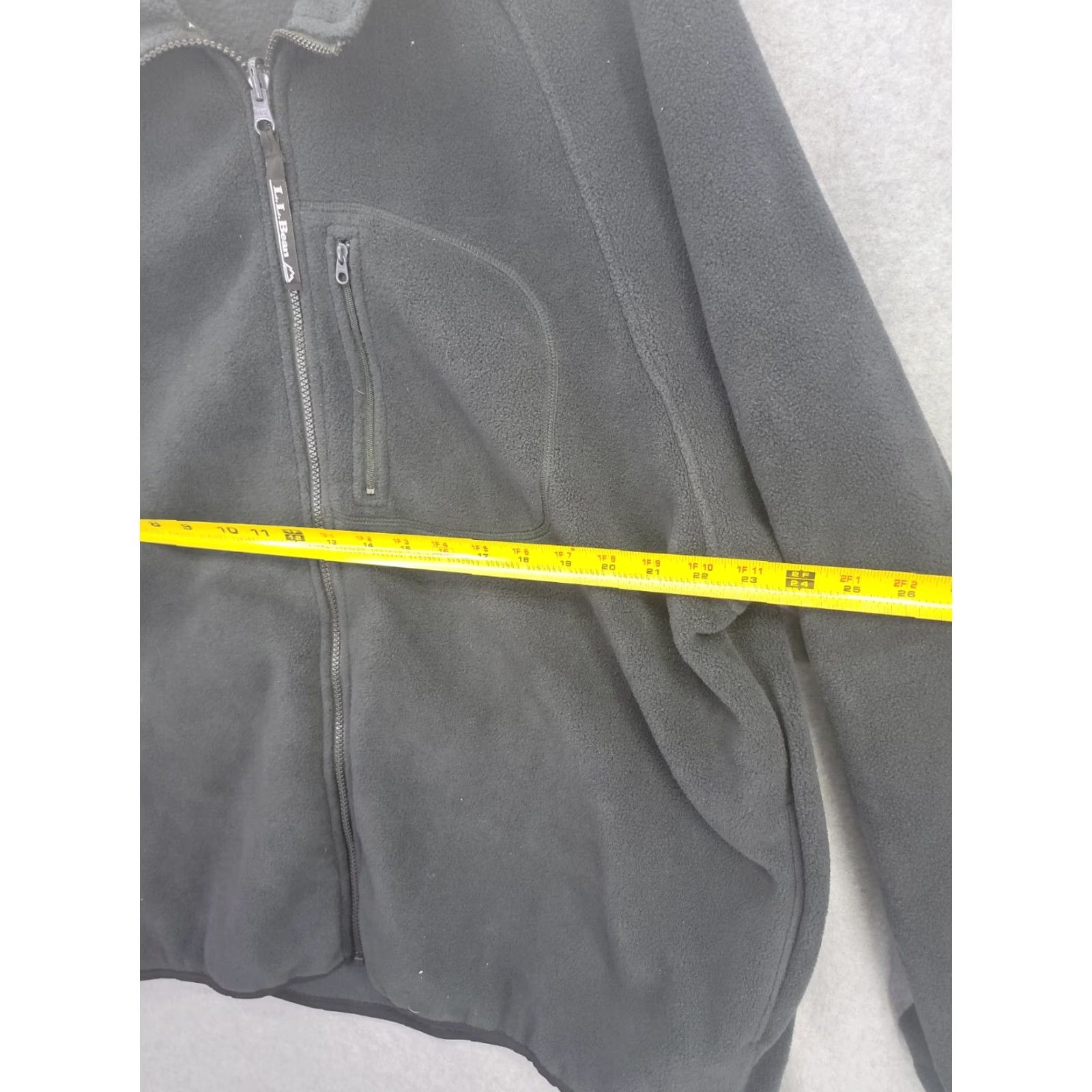 Vintage L.L. Bean Sweater Fleece Jacket Men XL Charcoal Fleece Black Size US XL / EU 56 / 4 - 7 Thumbnail