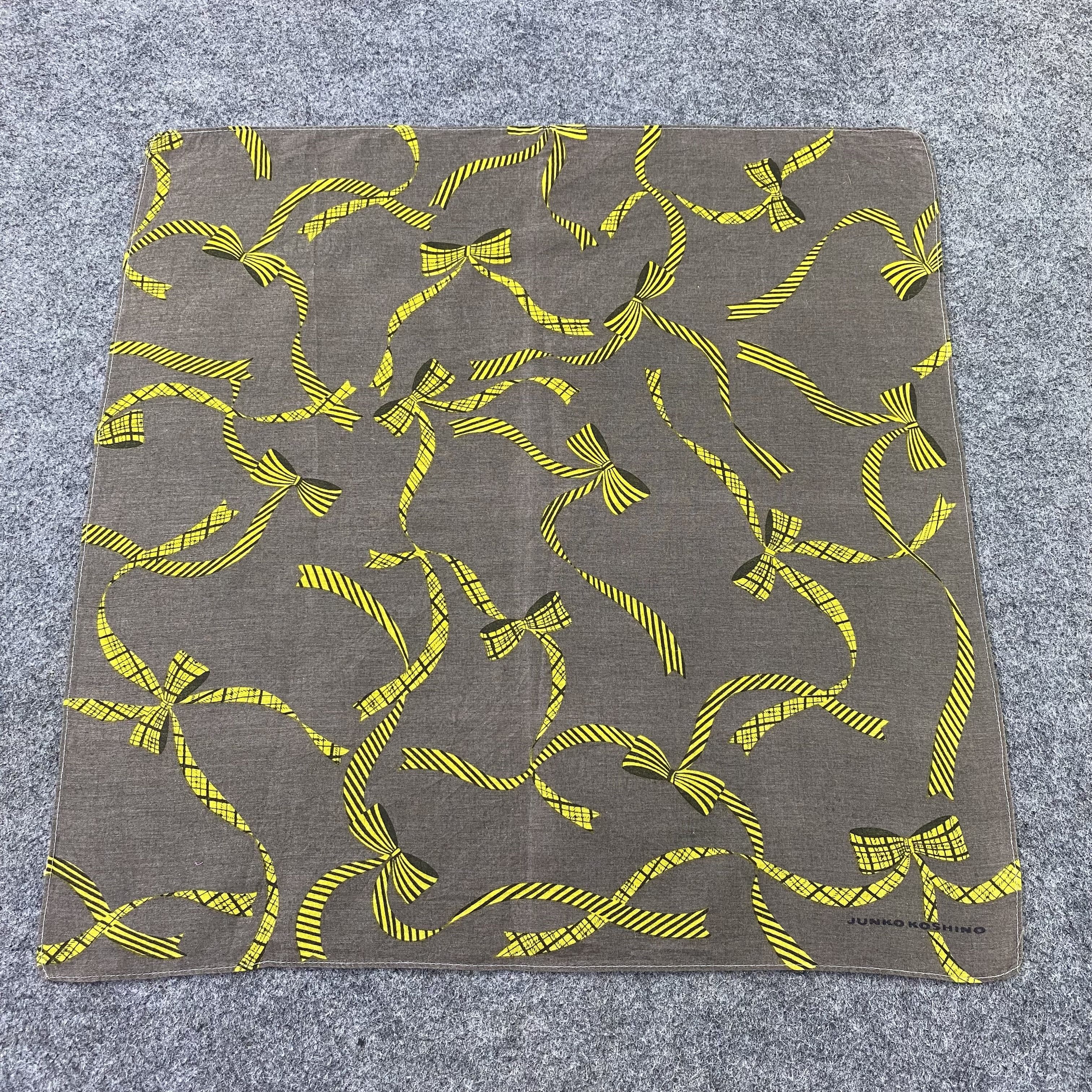 Japanese Brand Junko Koshino Handkerchief / Bandana / Neckerchief-B1349 Size ONE SIZE - 3 Thumbnail