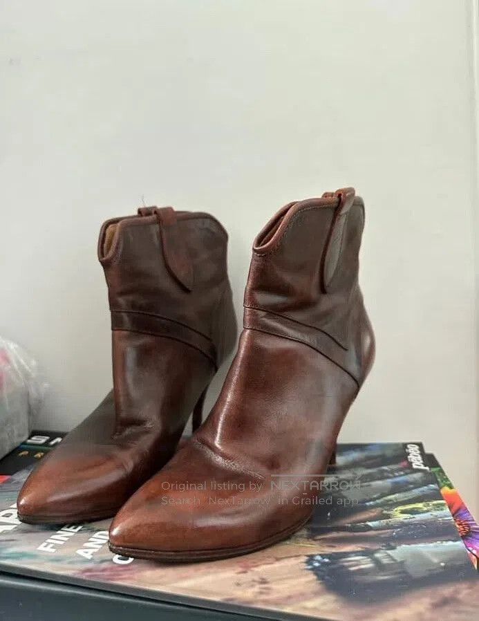 Maison Margiela Maison Margiela Vintage Leather Boots. Size US 4.5 / IT 34.5 - 5 Thumbnail