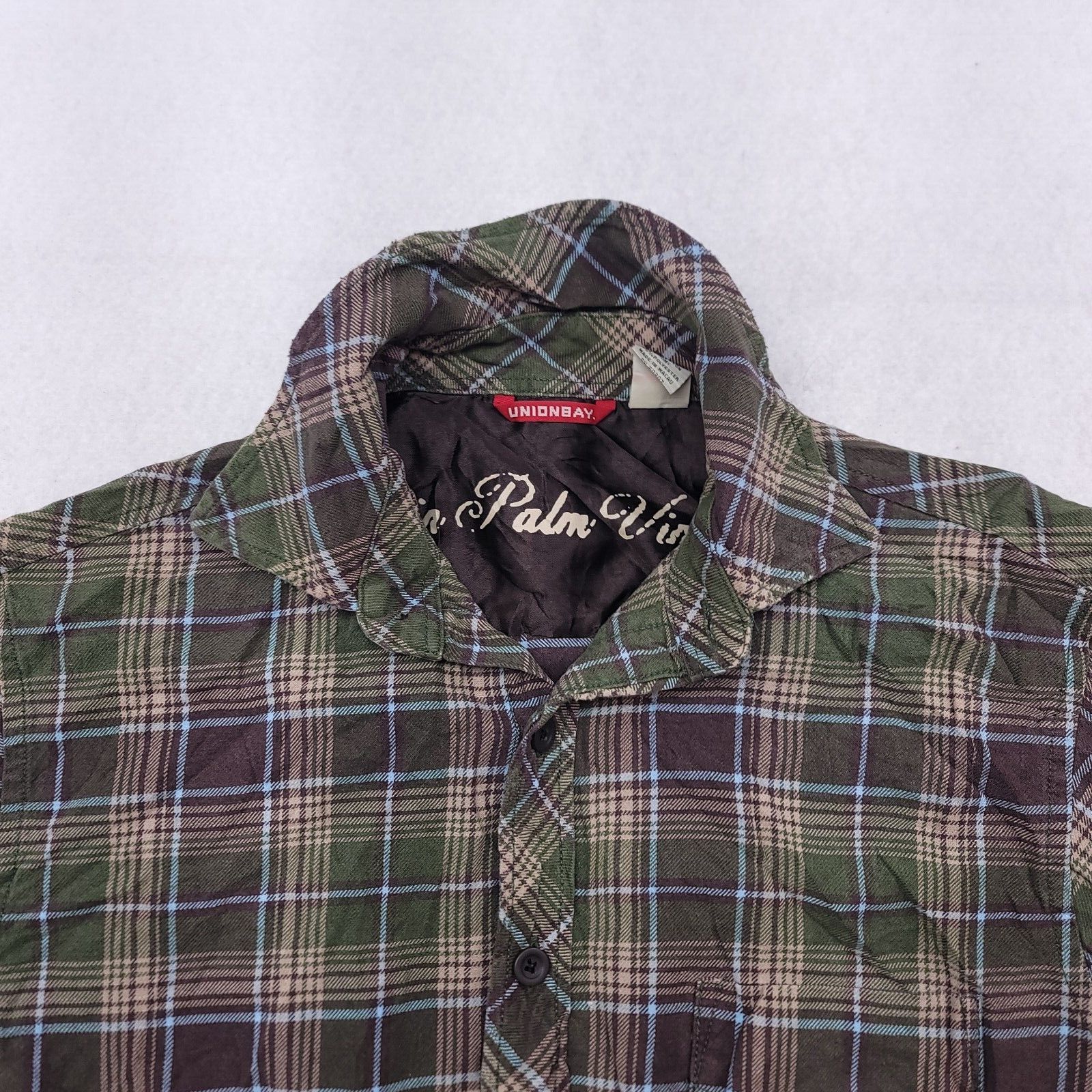 UNIONBAY UnionBay Tartan Flannel Shirt Mens Size Small S Green Size US S / EU 44-46 / 1 - 1 Thumbnail
