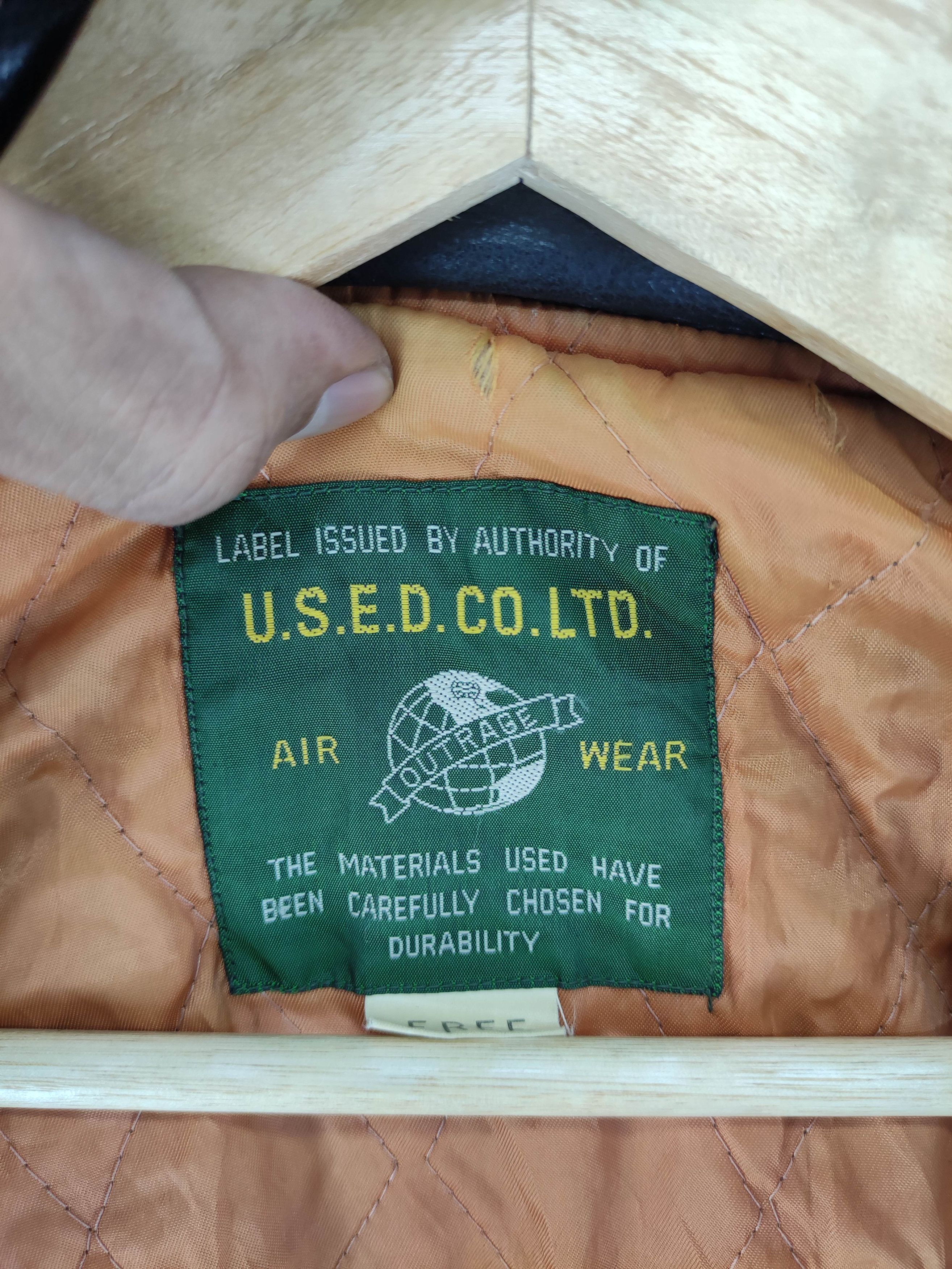 Vintage Varsity Wool Jacket Sleeve Leather Cow