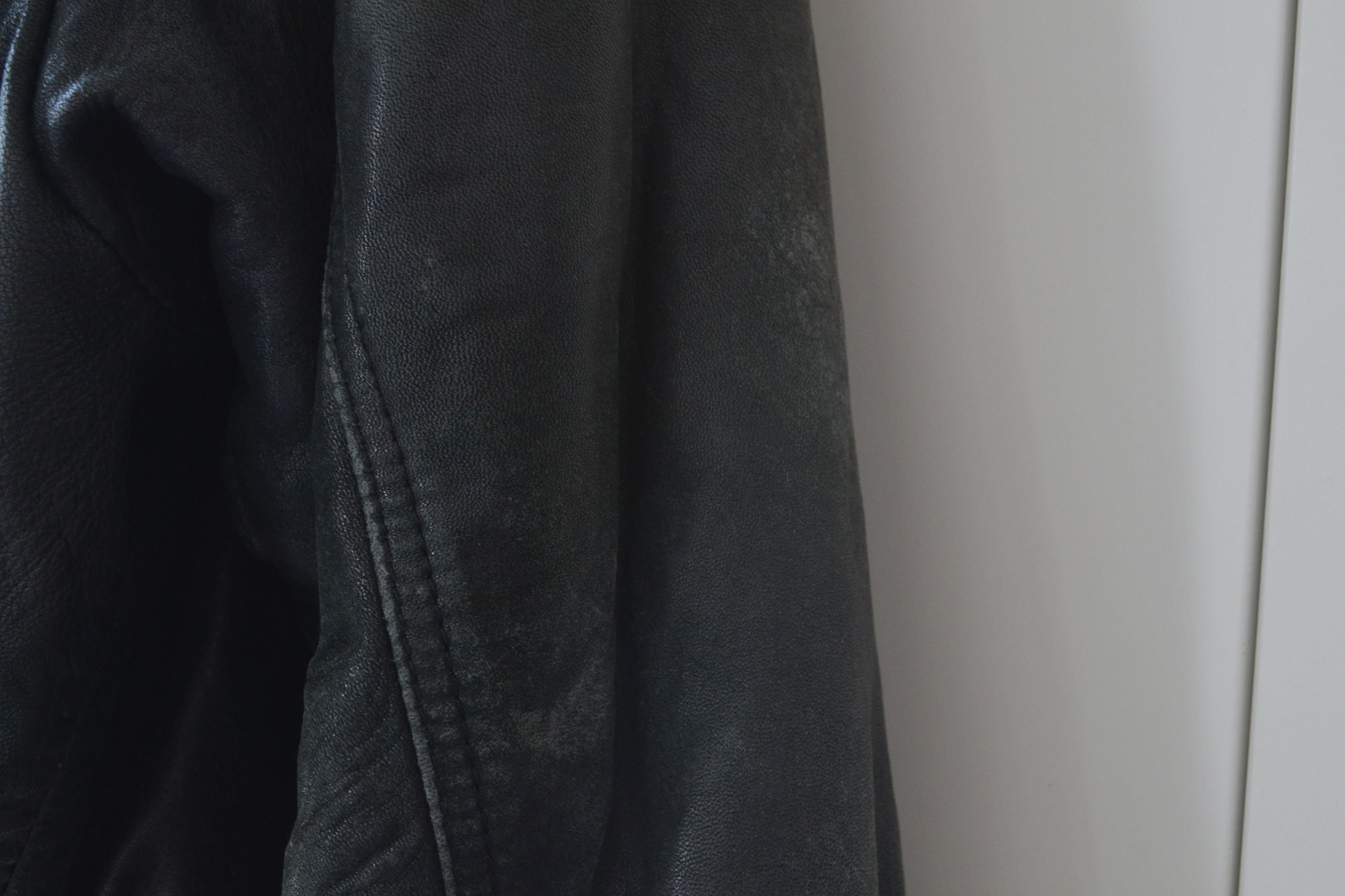 Ruffo Research RUFFO Leather Jacket Black Bomber Vintage 90s RAF SIMONS Size US M / EU 48-50 / 2 - 10 Thumbnail