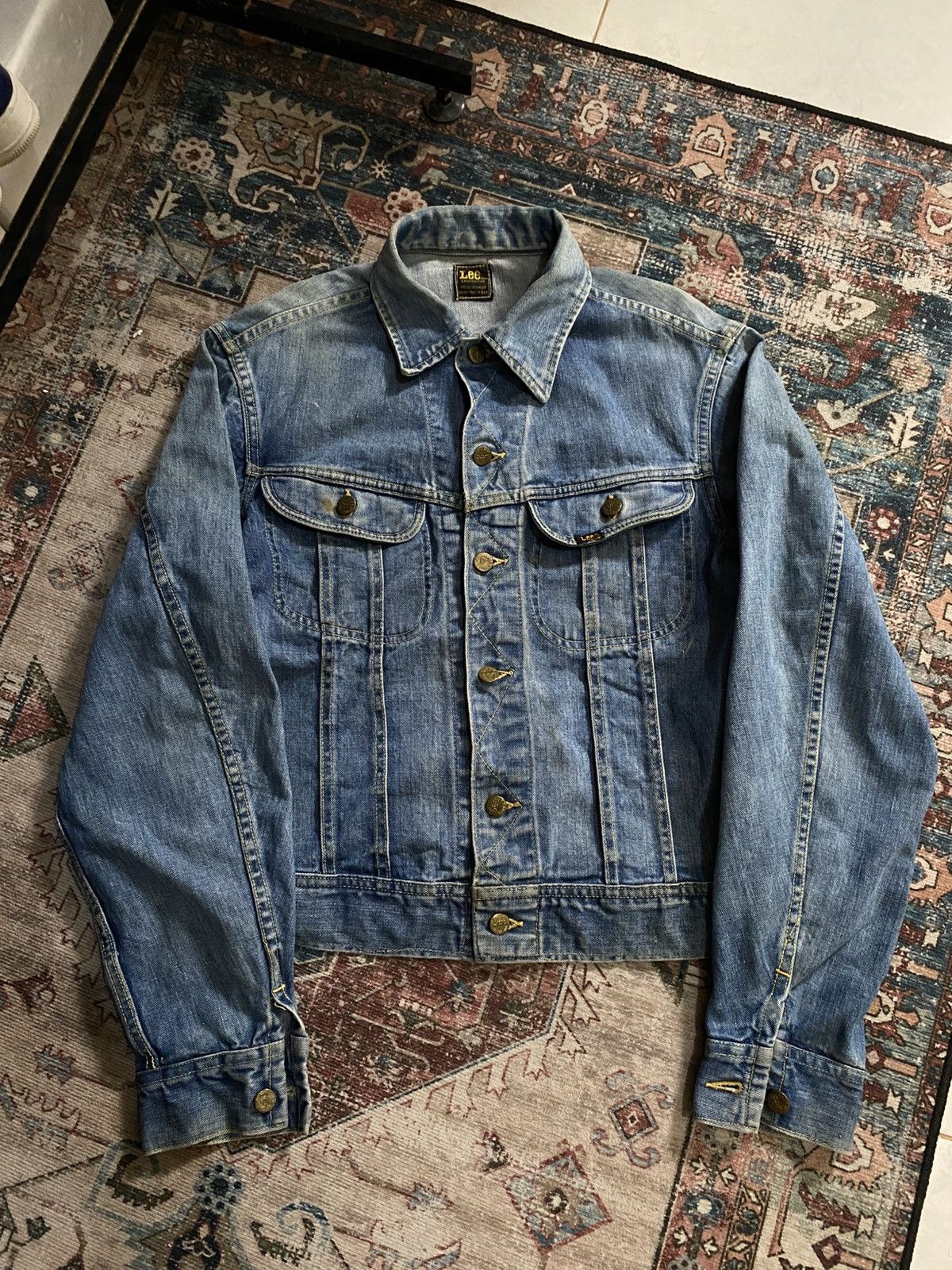 Lee Vintage Lee Riders sanforized Denim Jacket Size US M / EU 48-50 / 2 - 1 Thumbnail