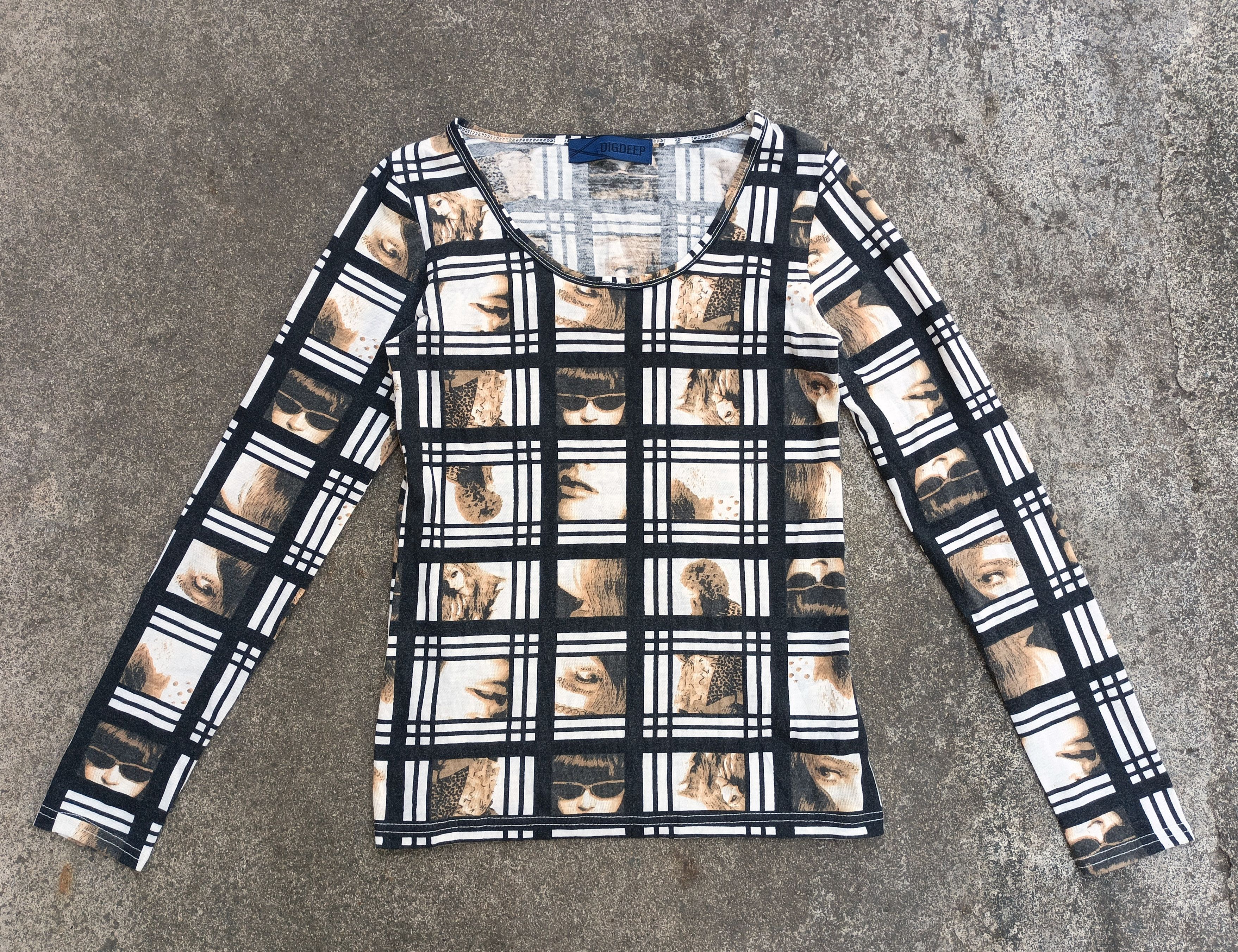 Japanese Brand (S498) Dig Deep Japan Long Sleeve T Shirt M Size M / US 6-8 / IT 42-44 - 2 Thumbnail