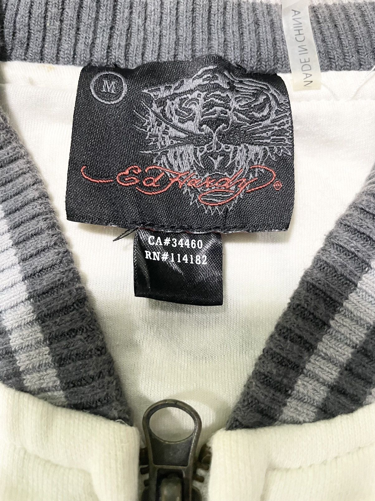 Christian Audigier × Designer × Ed Hardy Ed Hardy's Embroidery Bomber Jacket Size US M / EU 48-50 / 2 - 5 Thumbnail