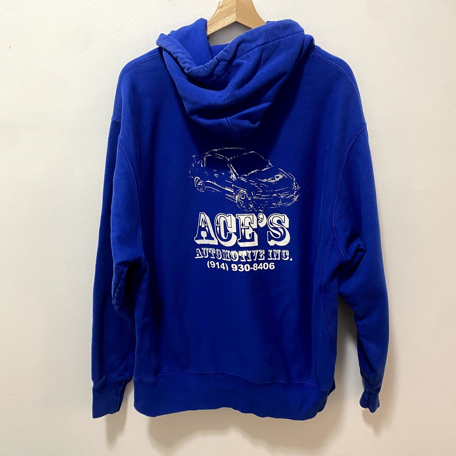 Champion Champion Reverse Weave Ace's Automotive Workwear Hoodie Size US XL / EU 56 / 4 - 1 Thumbnail