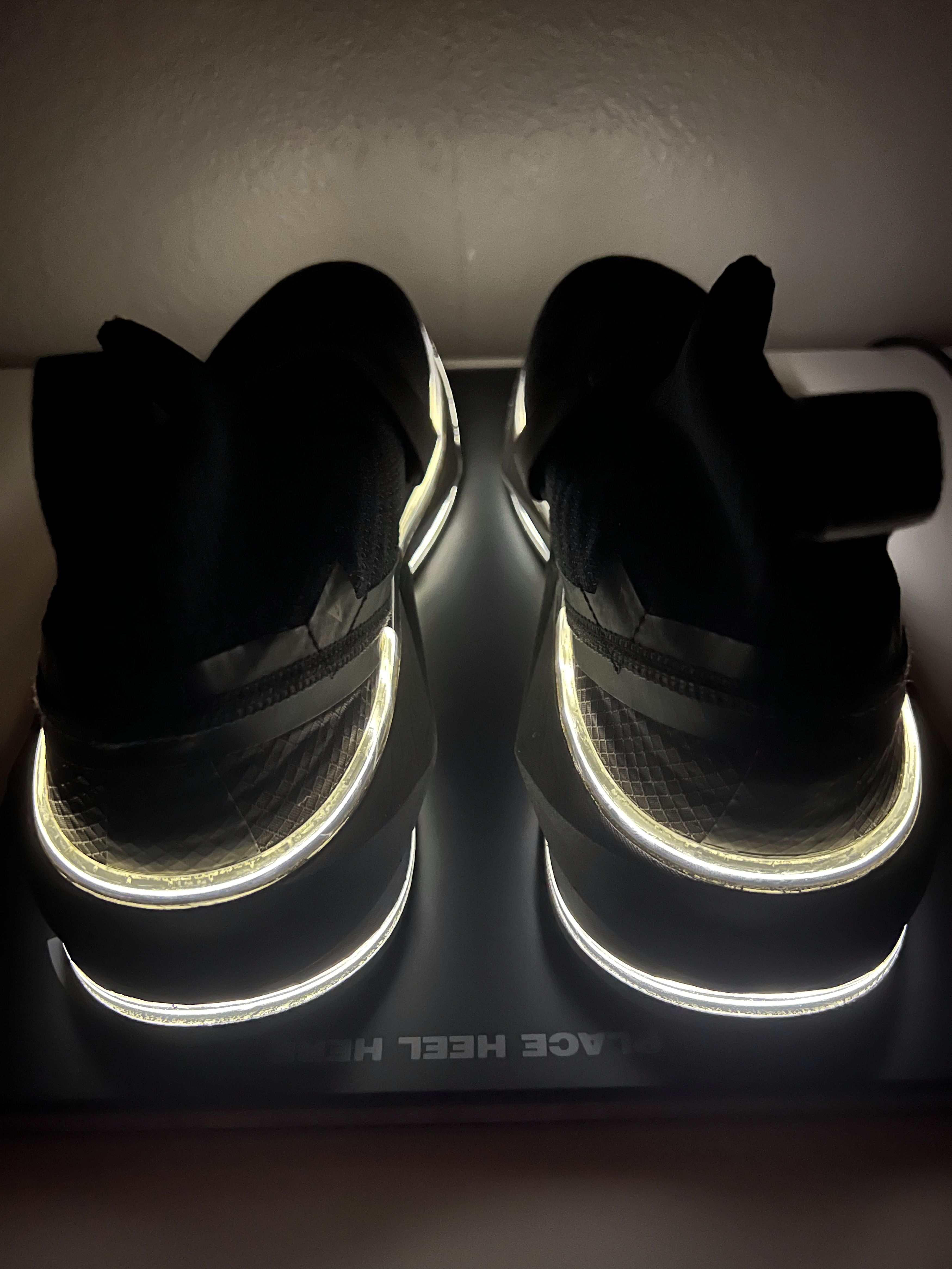 Other REZA 1 Re-Mastered Black LED Techwear Sz 10 1/500 NIB Size US 10 / EU 43 - 2 Thumbnail