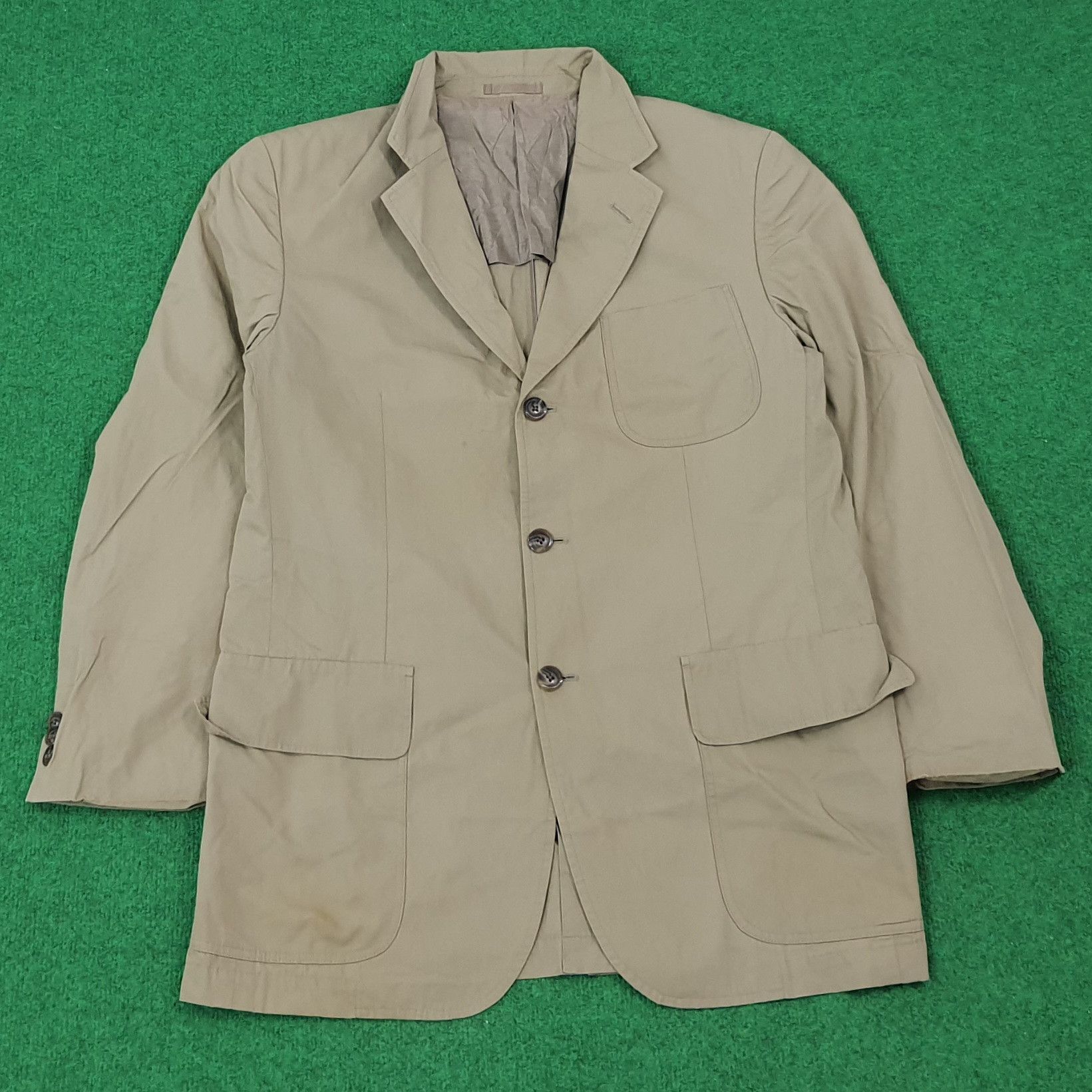 Burberry Vintage Burberry London Custom Logo Blazer C277N19 Size US M / EU 48-50 / 2 - 3 Thumbnail