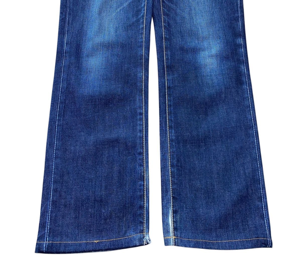 Levi's Levi’s Blue Wash Whiskered Style Straight Leg Jeans Size US 30 / EU 46 - 5 Thumbnail