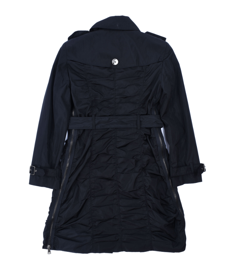 Burberry Prorsum Women's Burberry London Prorsum Trench Coat Black Size M Size M / US 6-8 / IT 42-44 - 2 Thumbnail