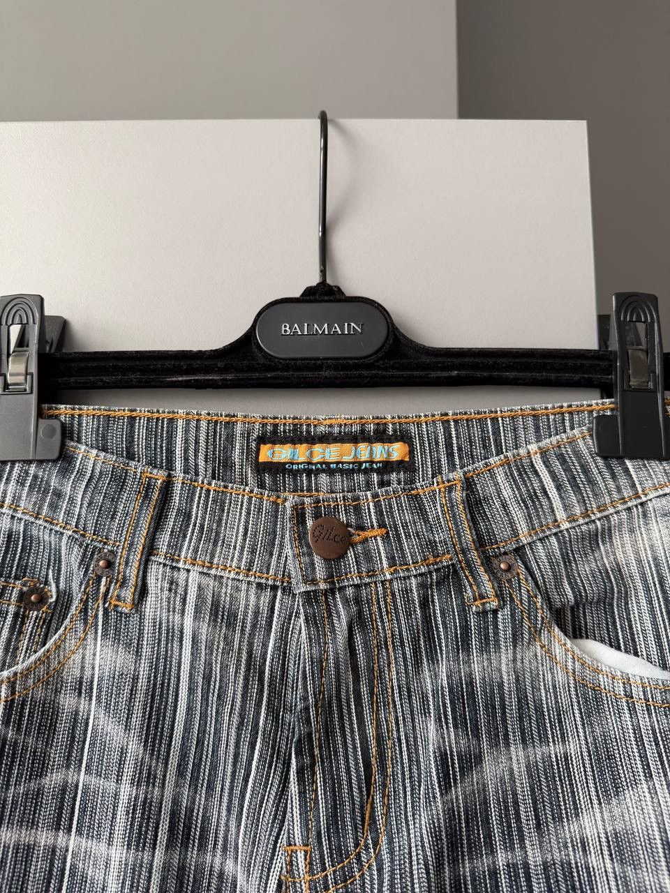Le Grande Bleu (L.G.B.) Vintage if six was nine style l.g.b brand Flared Jeans Y2K Size 25" / US 0 / IT 36 - 4 Thumbnail