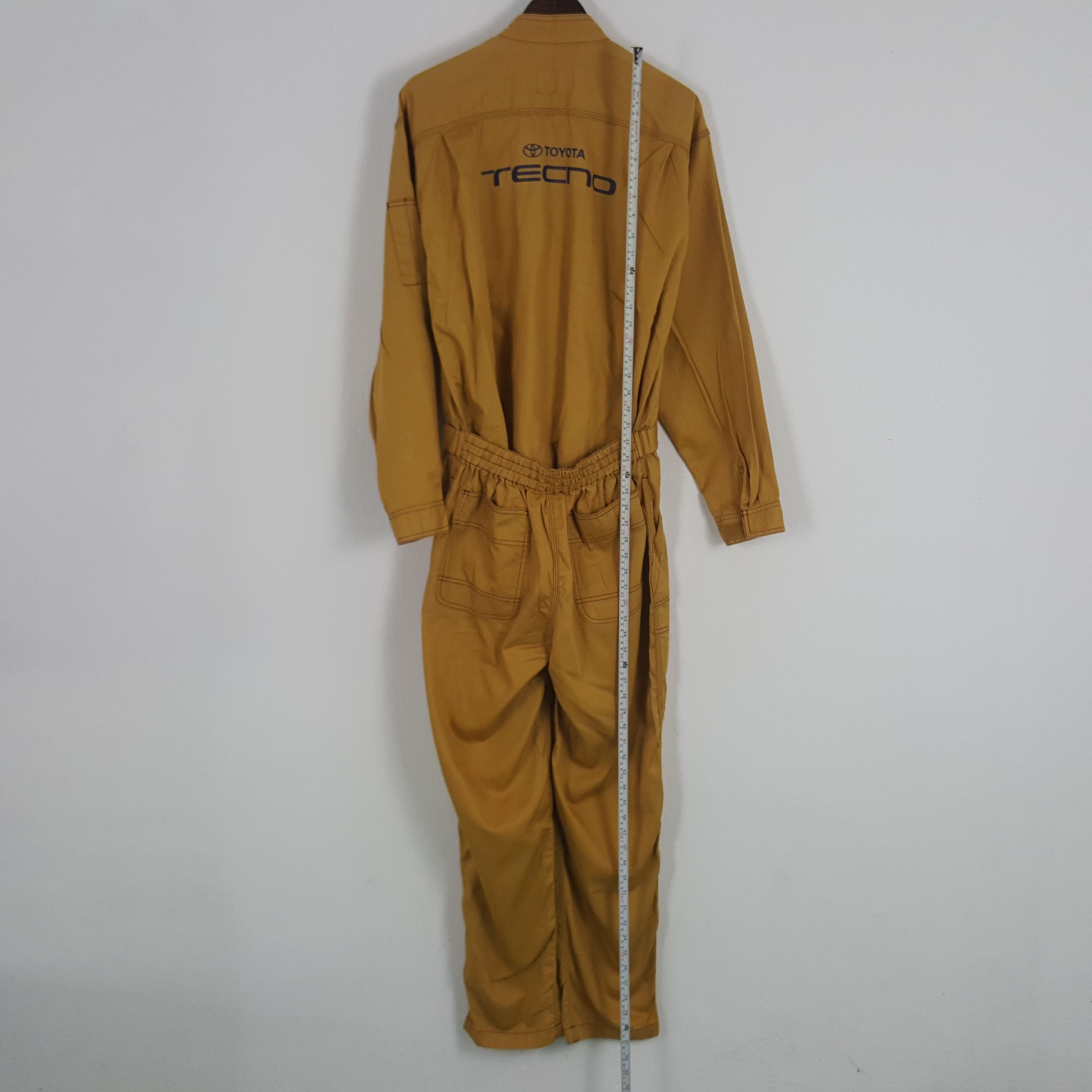 Sports Specialties × Vintage Vintage Toyota Tecno Japan Uniform Coverall Jacket Size US L / EU 52-54 / 3 - 4 Thumbnail