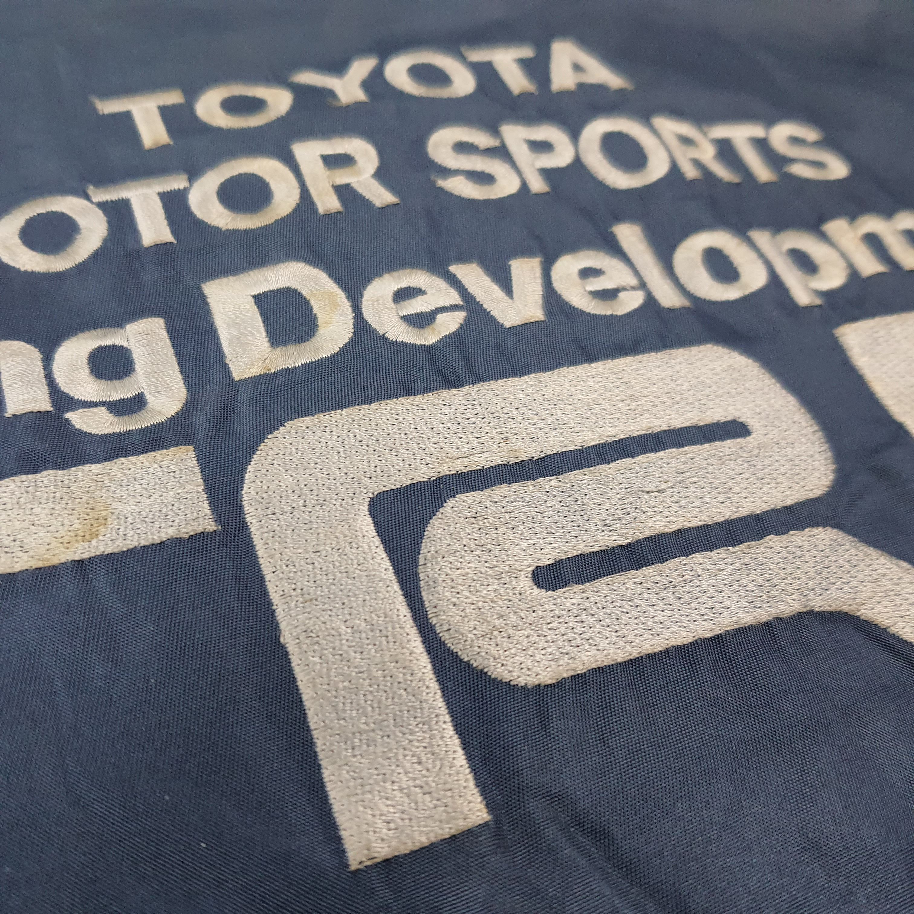 Japanese Brand Vintage 90s Toyota TRD Retro MA-1 Bomber Jacket C274N3 Size US L / EU 52-54 / 3 - 2 Thumbnail
