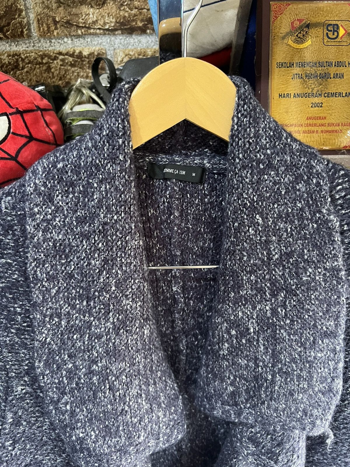 Comme Ca Ism 🔥Comme Ca Ism Shawl Collar Knit Jacket Size M / US 6-8 / IT 42-44 - 8 Thumbnail