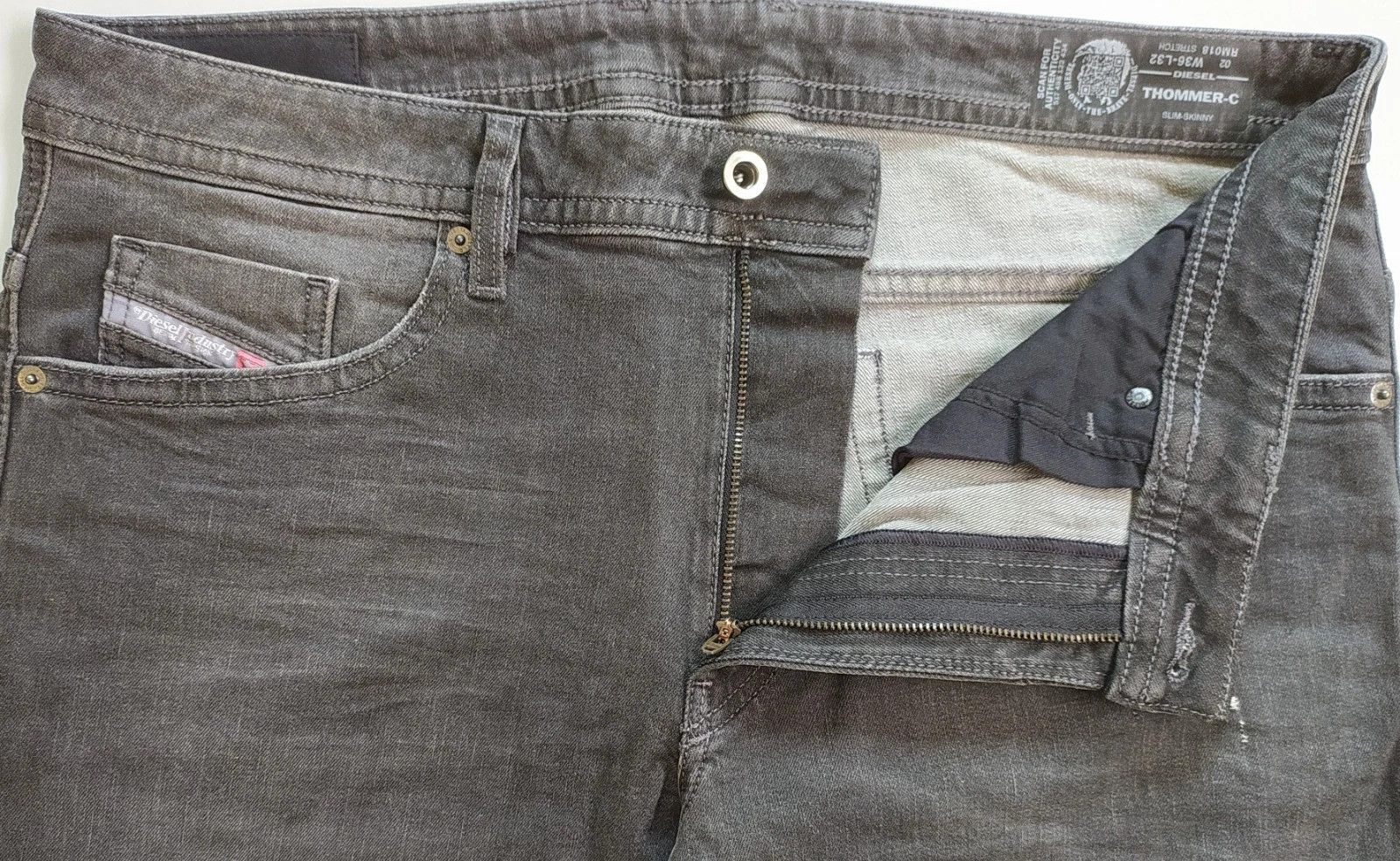 Diesel Diesel THOMMER-C L.32 MENS JEANS T/9799 Size US 36 / EU 52 - 5 Thumbnail