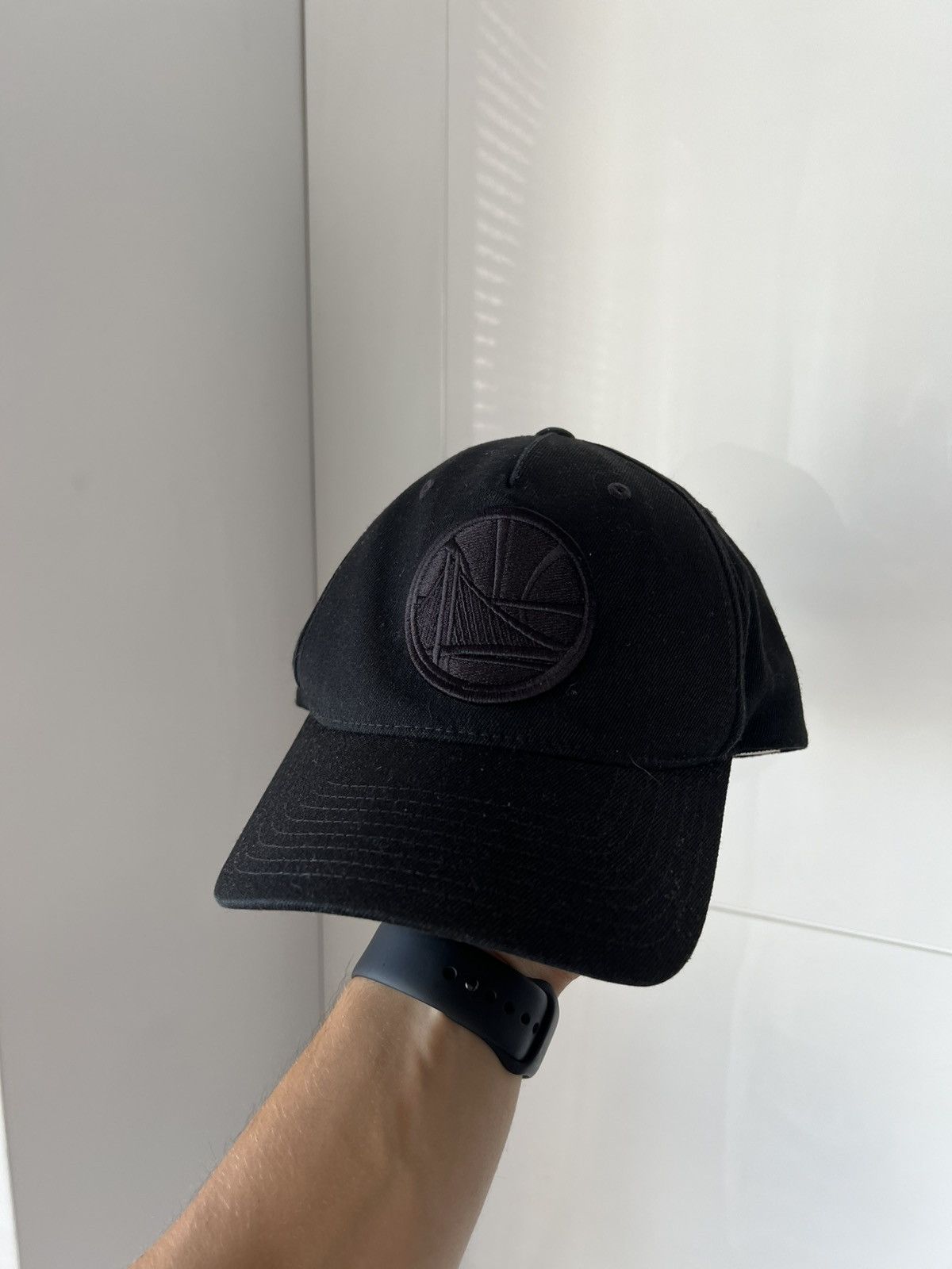 Mitchell & Ness Golden State Warriors Flex NBA Mitchell & Ness Black Cap Size ONE SIZE - 2 Thumbnail