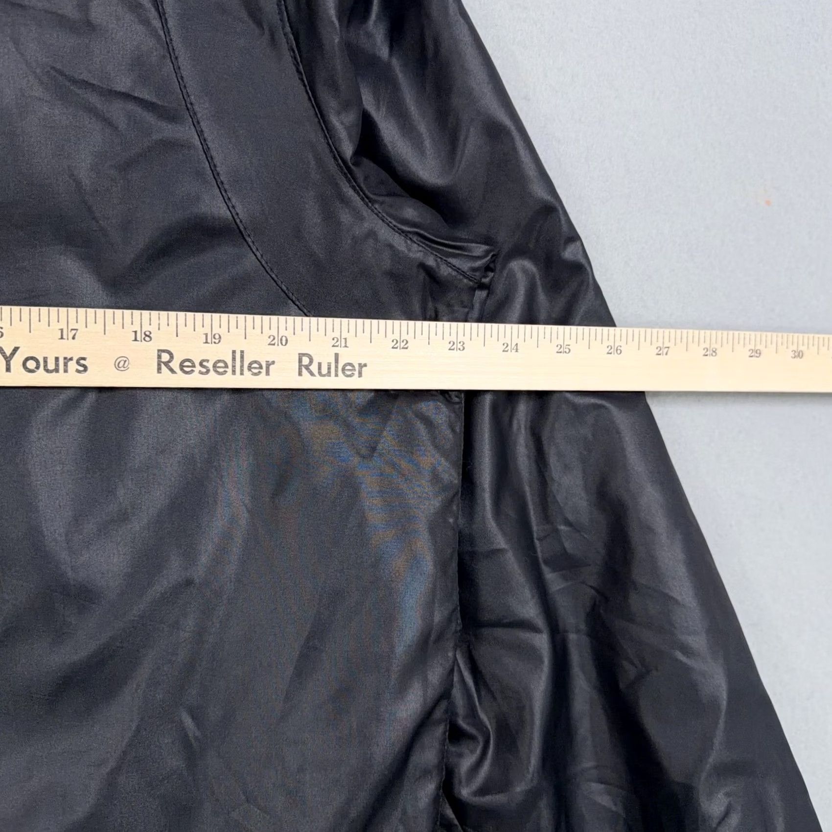 Sears VINTAGE Sears Jacket Mens LT Black Nylon Windbreaker Full Zip Racer Moto Style Windbreaker Size US L / EU 52-54 / 3 - 6 Thumbnail