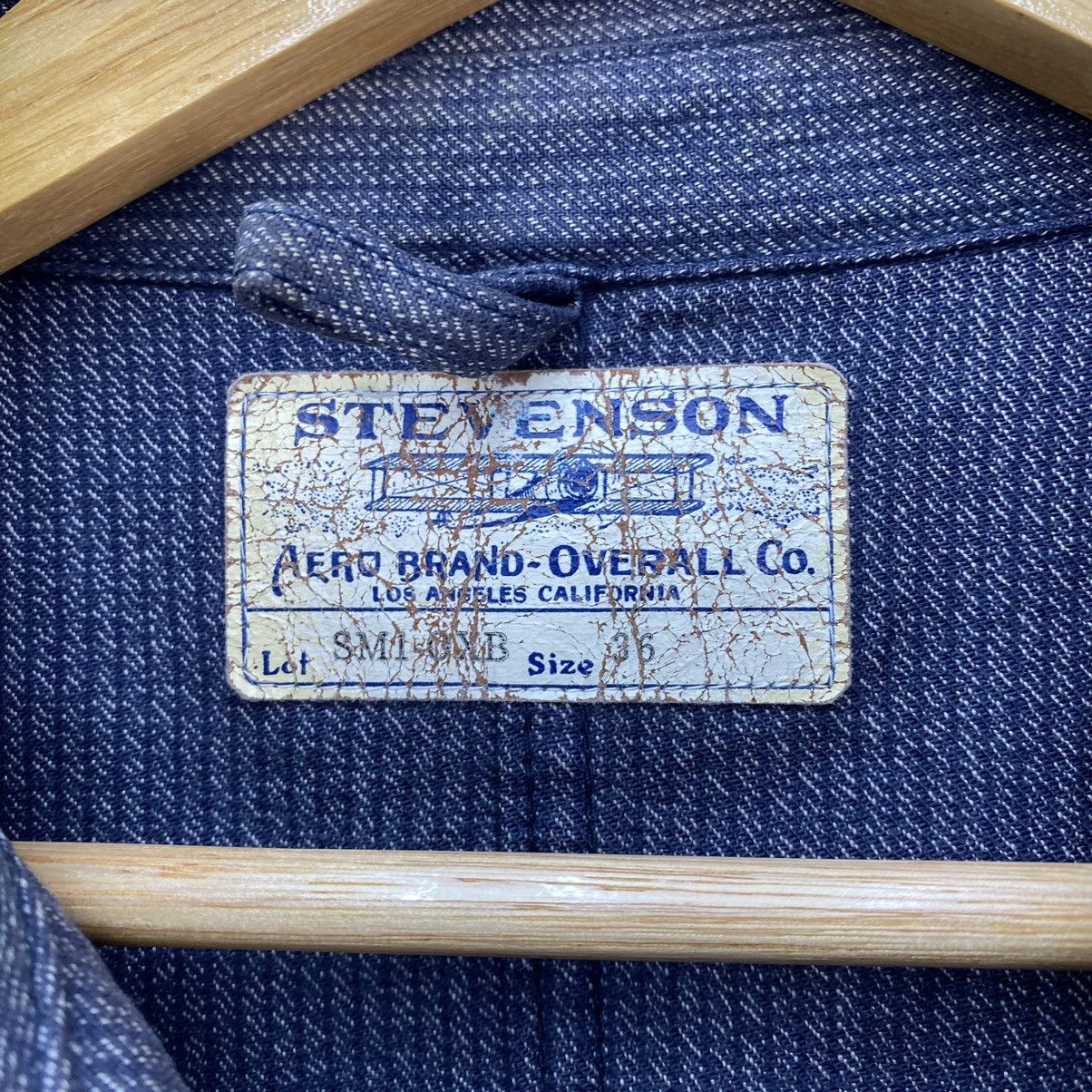 Stevenson Overall Co. 🔥 Vintage Faded Stevenson Overall Co. Workwear Jacket Size US S / EU 44-46 / 1 - 12 Thumbnail