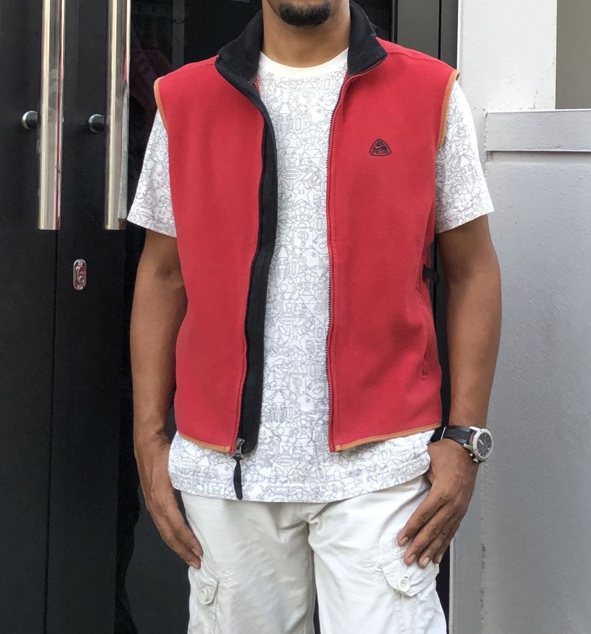 Nike ACG Vintage Nike ACG Therma Fit Fleece Vest Jacket Size US M / EU 48-50 / 2 - 1 Thumbnail