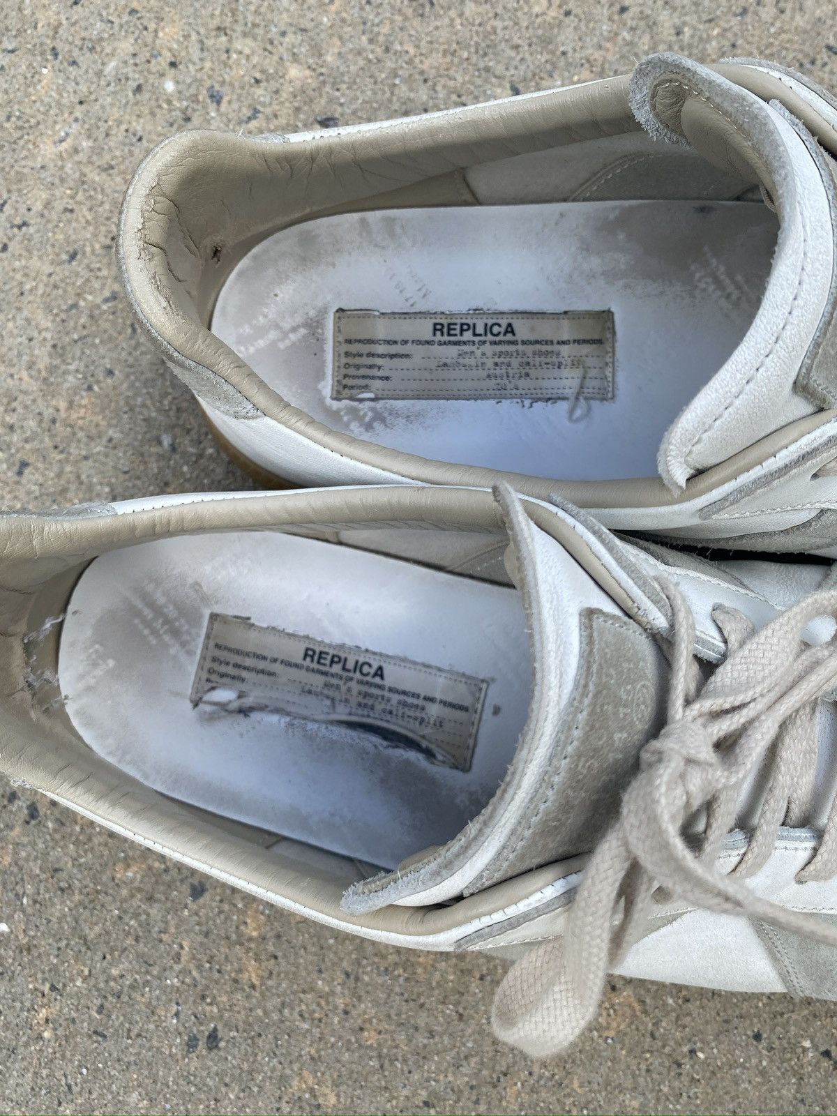 Maison Margiela Maison Margiela Paint Gats Size US 13 / EU 46 - 4 Thumbnail