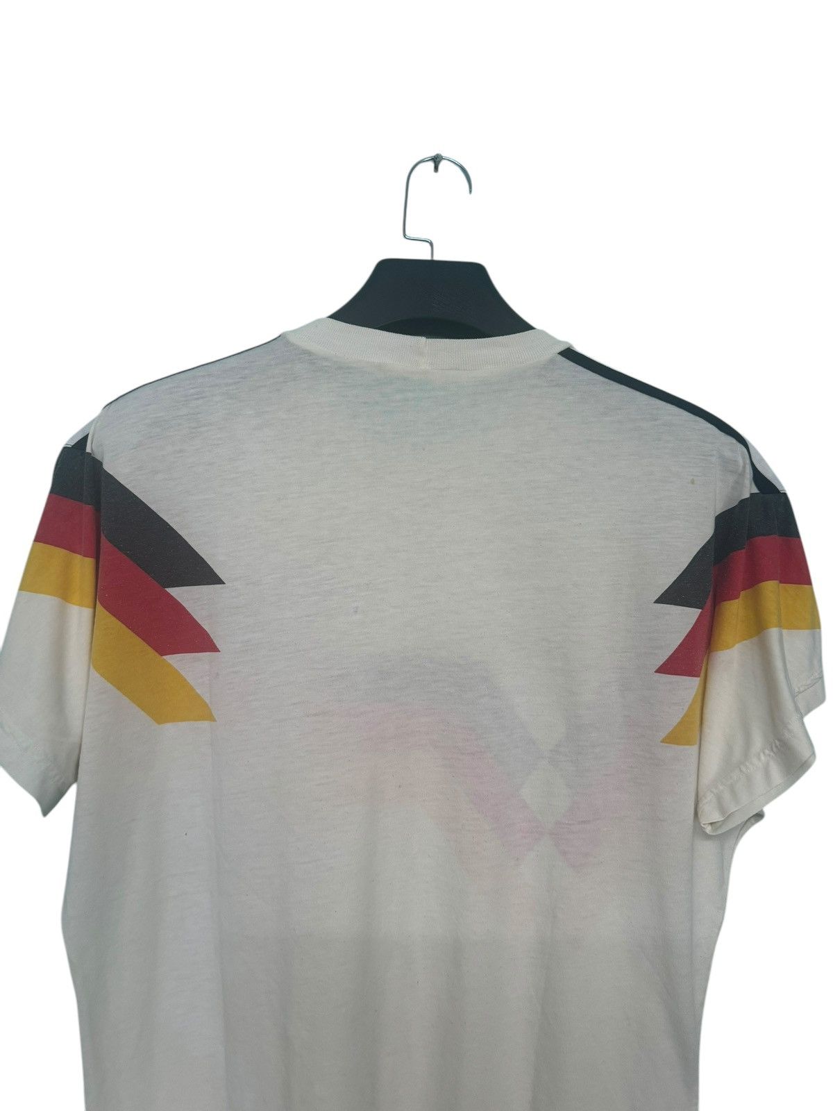 Vintage 💥 VINTAGE 90s ADIDAS GERMANY FOOTBALL TSHIRT Size US L / EU 52-54 / 3 - 8 Thumbnail