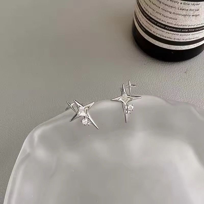 Jewelry Cute Star Earring ( pair ) Size ONE SIZE - 4 Thumbnail