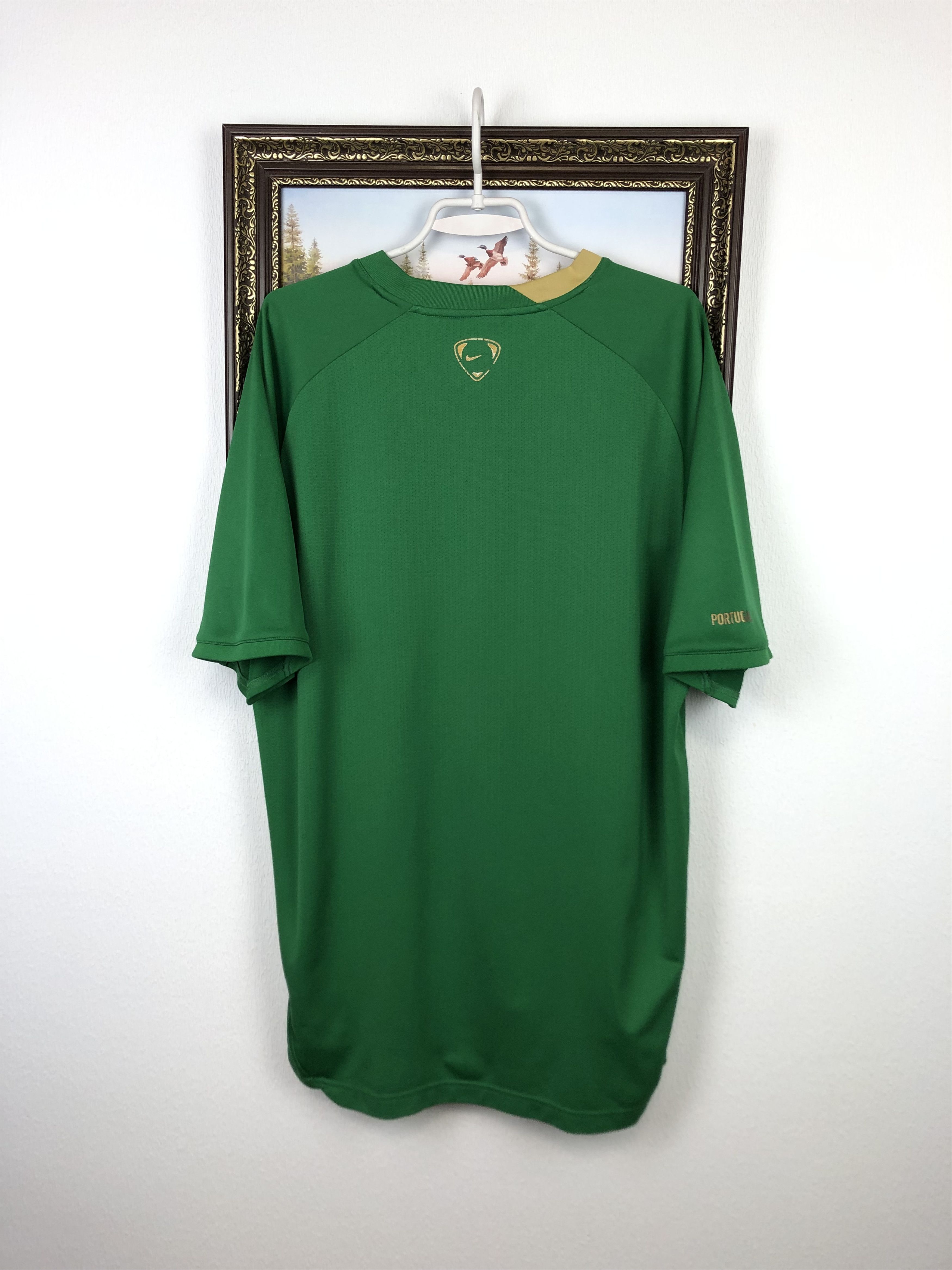 Nike × Vintage Vintage Nike Portugal Football Shirt Soccer Jersey Trikot Size US XL / EU 56 / 4 - 8 Thumbnail