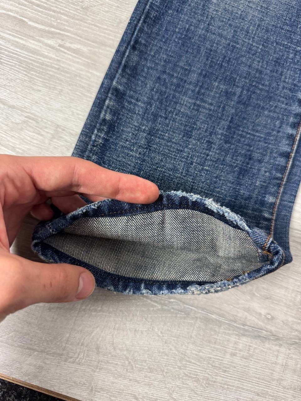 Dior Dior Hedi Slimane Blue Faded Denim Jeans Size US 30 / EU 46 - 14 Thumbnail