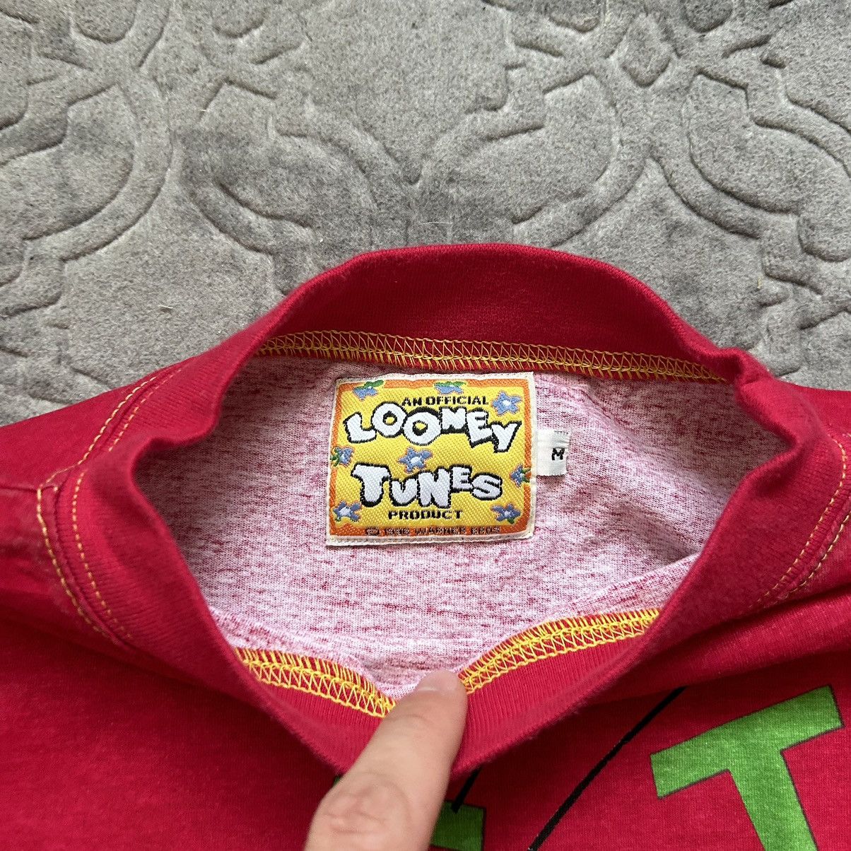 Cartoon Network × Disney × Vintage DS 90s Disney Loones Tunes Tweety tee boxy Size US L / EU 52-54 / 3 - 6 Thumbnail