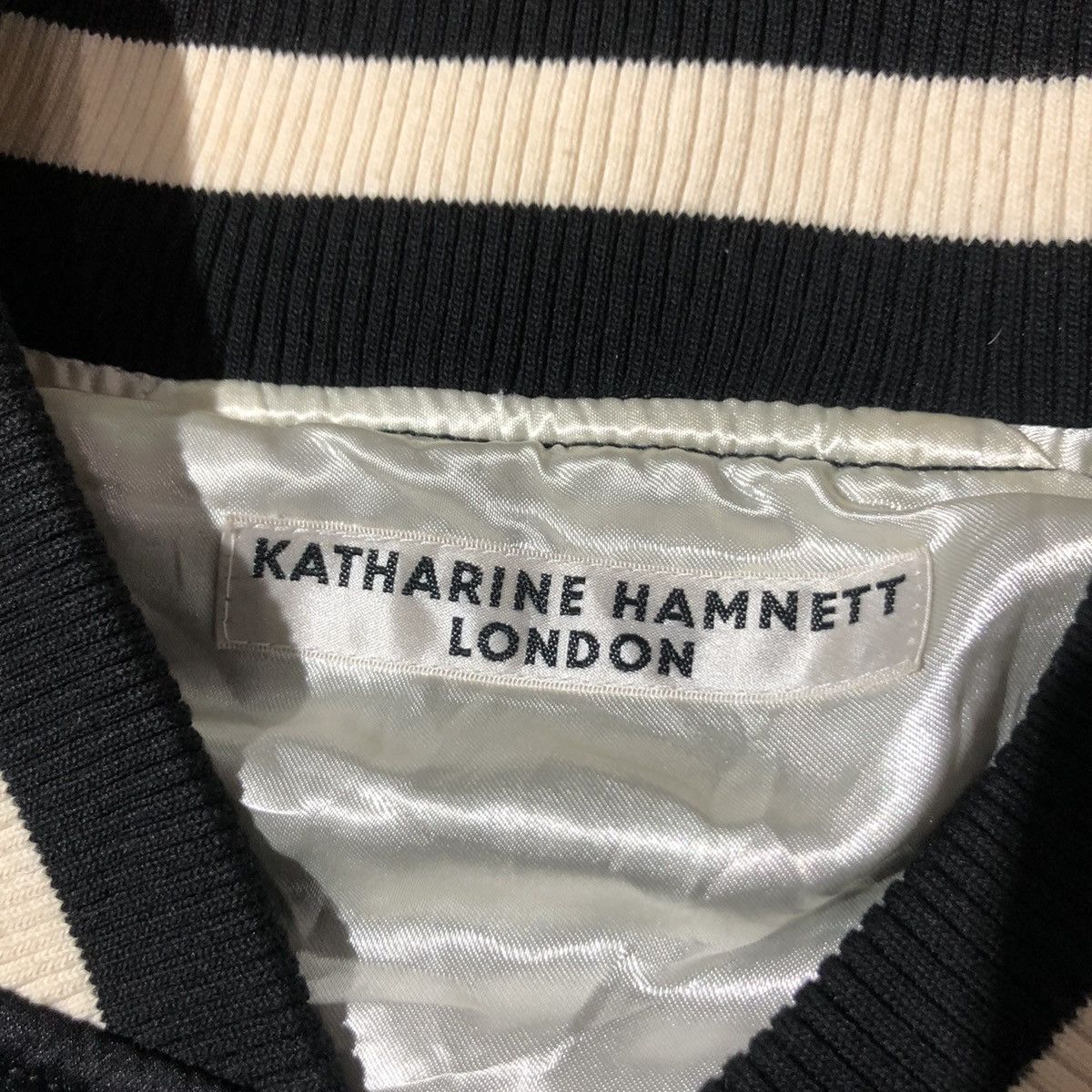 Katharine Hamnett London Katharine Hamnett London Varsity Jacket Size US L / EU 52-54 / 3 - 3 Thumbnail