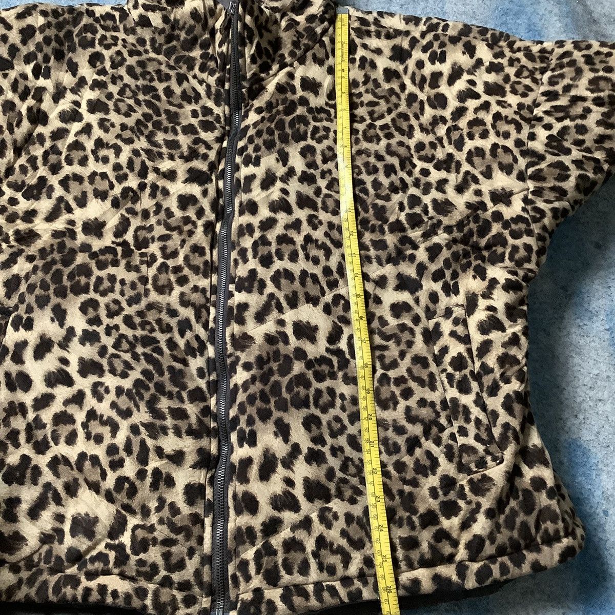 Hysteric Glamour × Japanese Brand × Le Grande Bleu (L.G.B.) Vintage Japanese Leopard Fur Imitation Boxy Style LGB IF6W9 Size US XL / EU 56 / 4 - 9 Thumbnail