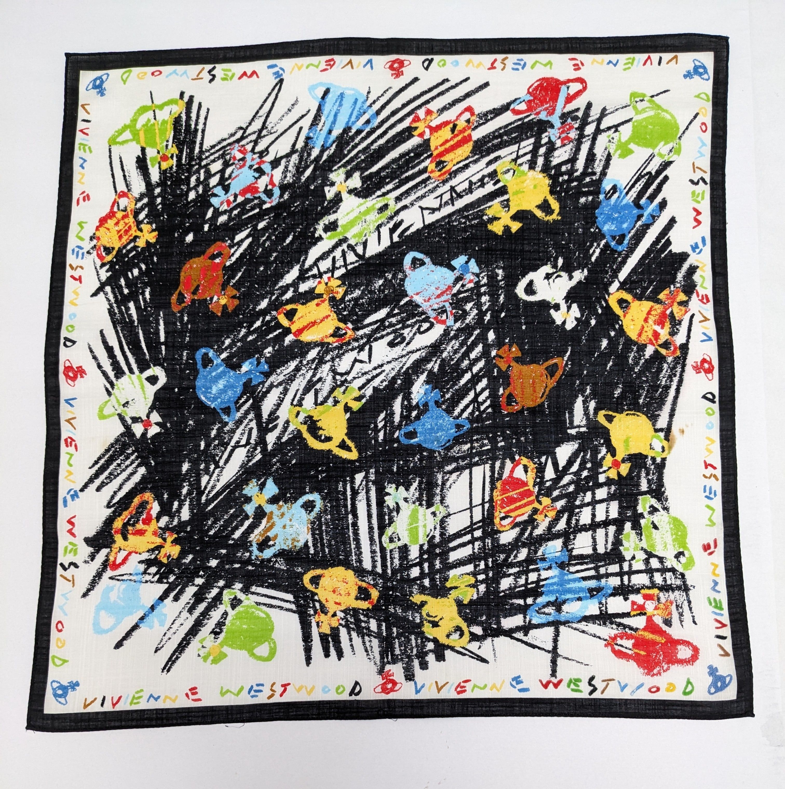 Vivienne Westwood Vivienne Westwood Colorful Orb Sketch Punk Pattern Size ONE SIZE - 4 Thumbnail