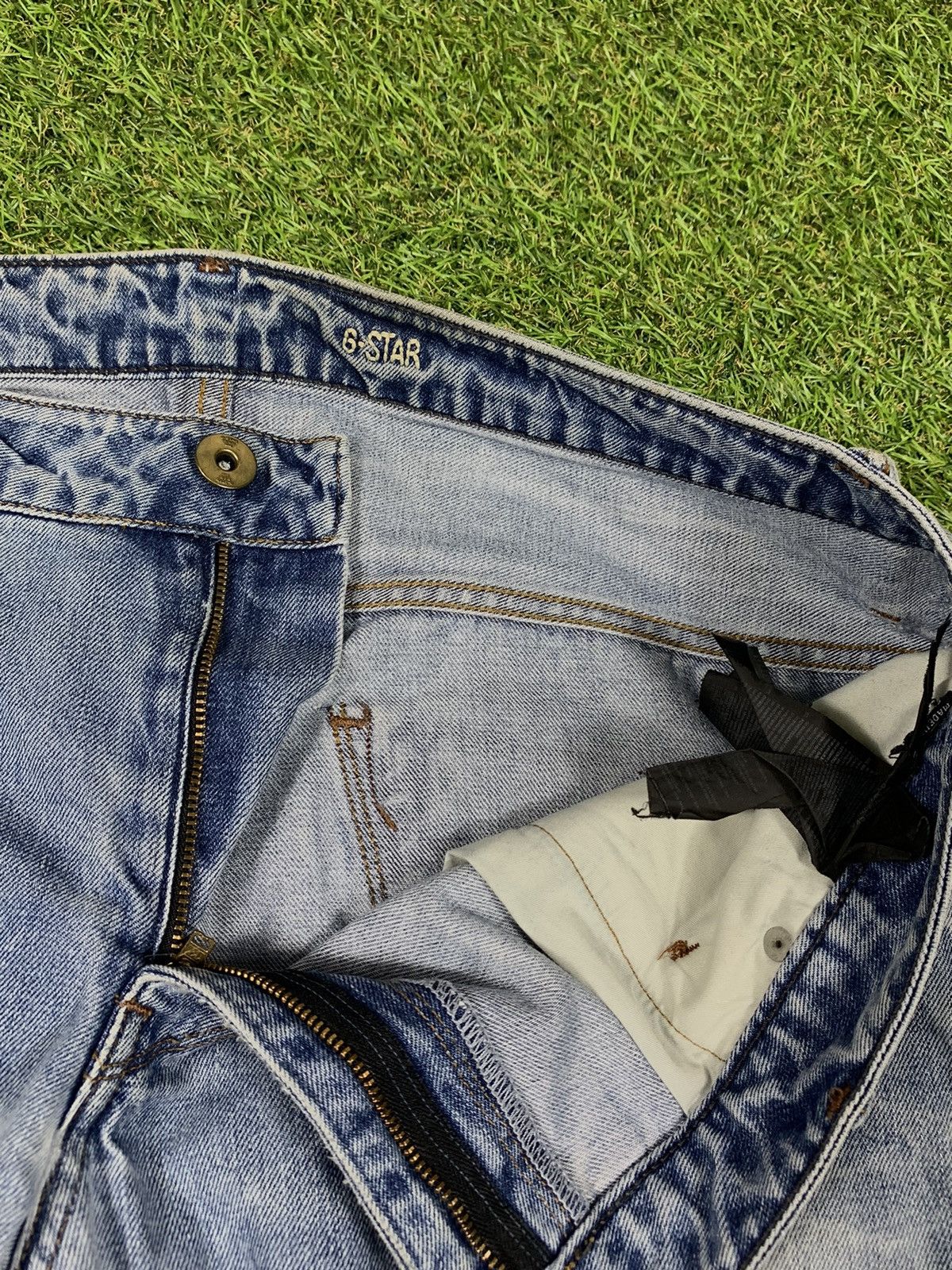 G-Star Vintage G star raw denim jeans japanese y2k size 36x34 Size US 36 / EU 52 - 6 Thumbnail