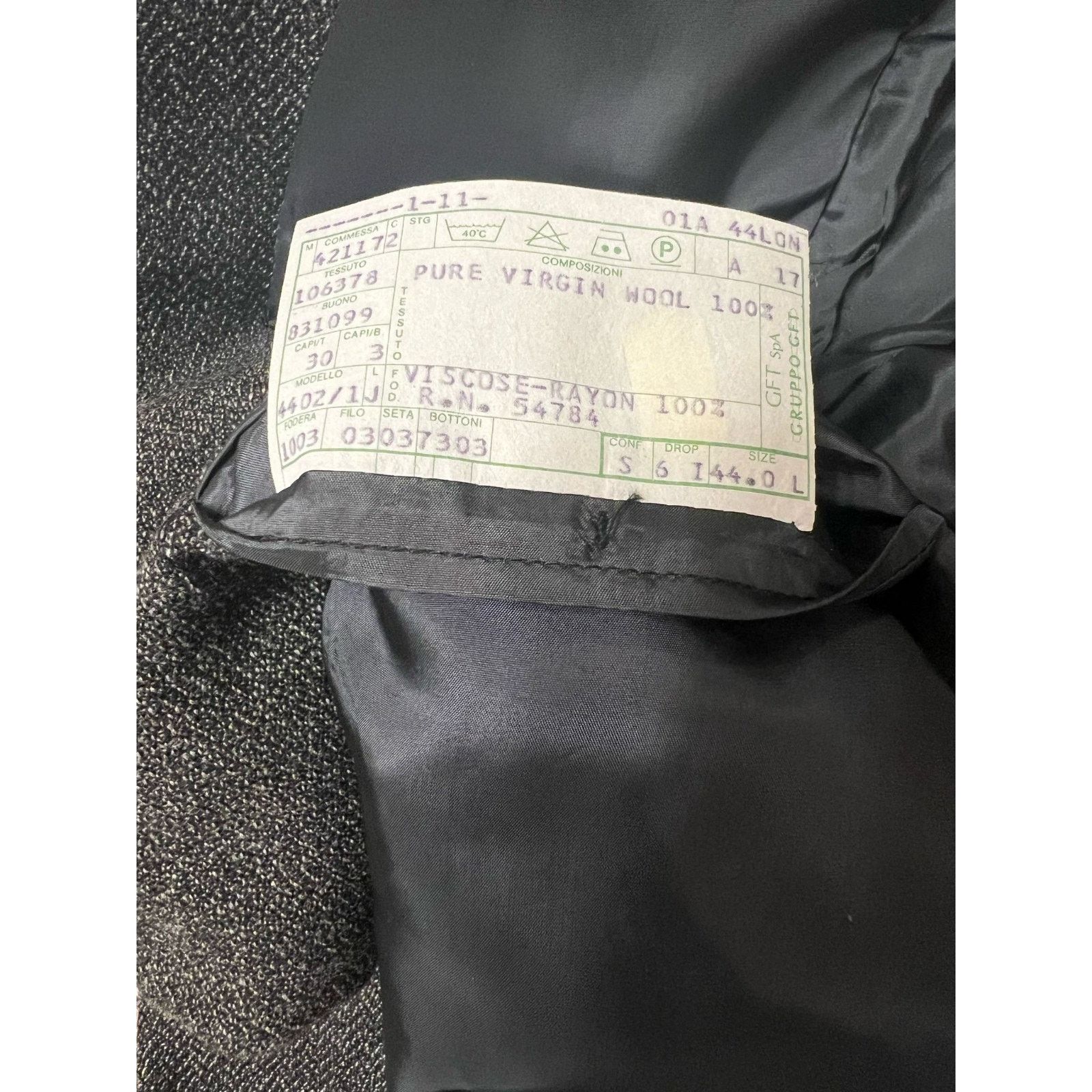 Giorgio Armani Giorgio Armani 3bt Gray Blazer Size 44 Size 44R - 8 Thumbnail