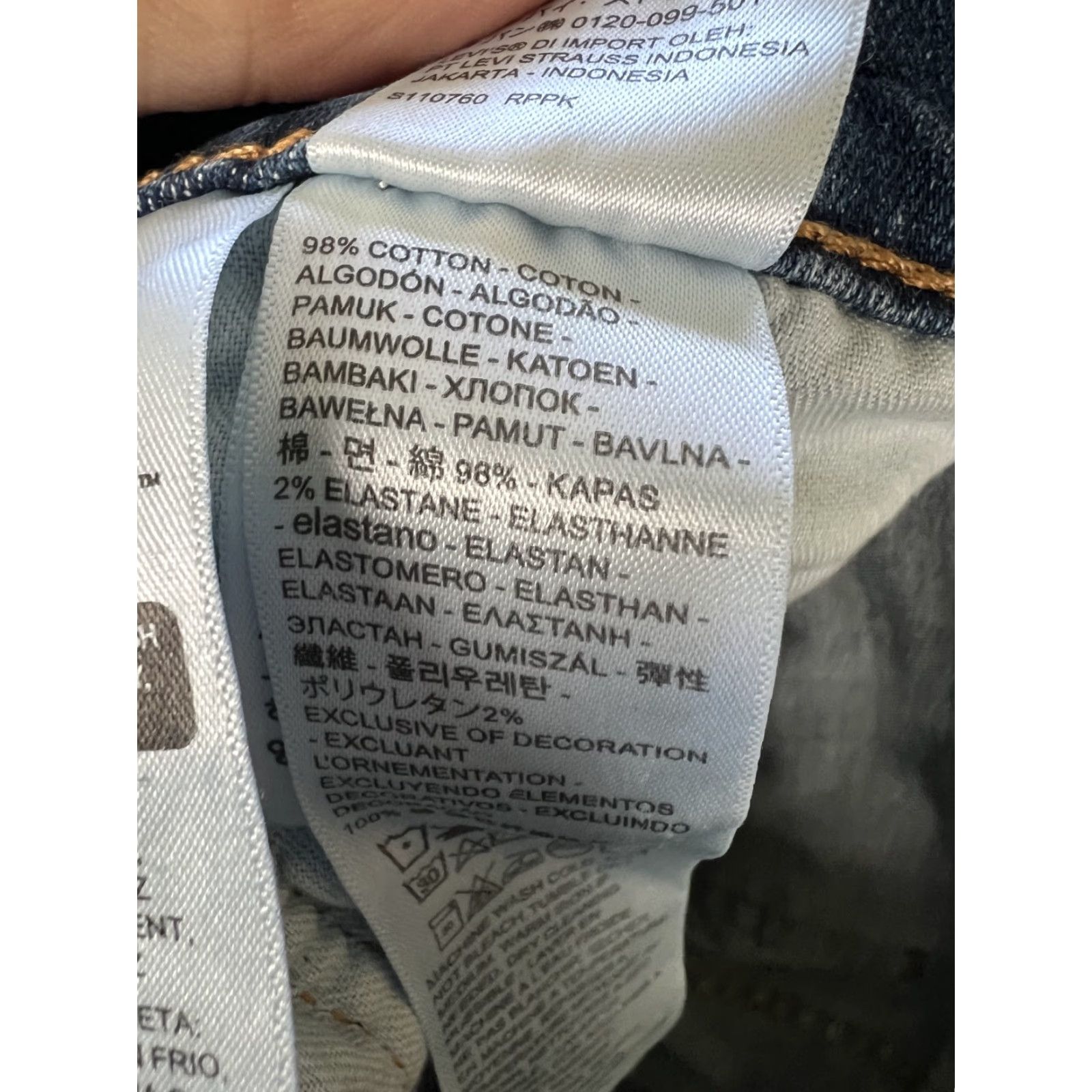 Levi's Levi's 531 Jeans Mens 30x32 Athletic Fit Straight Leg Denim Medium Wash Blue 5-Pocket Design Jeans Mens (Regular) 30x32 Straight Rise Mid Inseam 32 Size US 30 / EU 46 - 4 Thumbnail