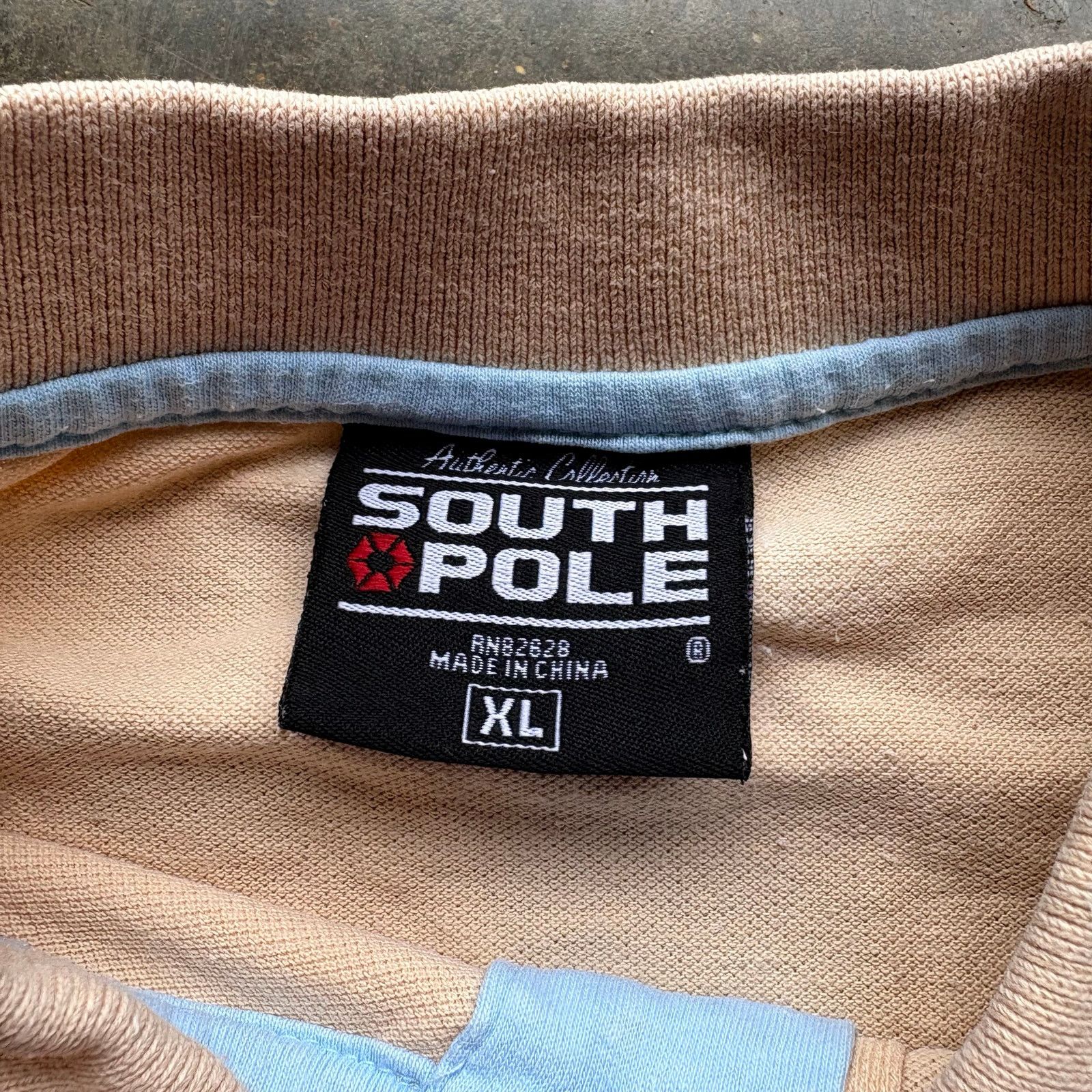 Southpole Y2K Southpole Striped Polo Shirt Size US XL / EU 56 / 4 - 3 Thumbnail