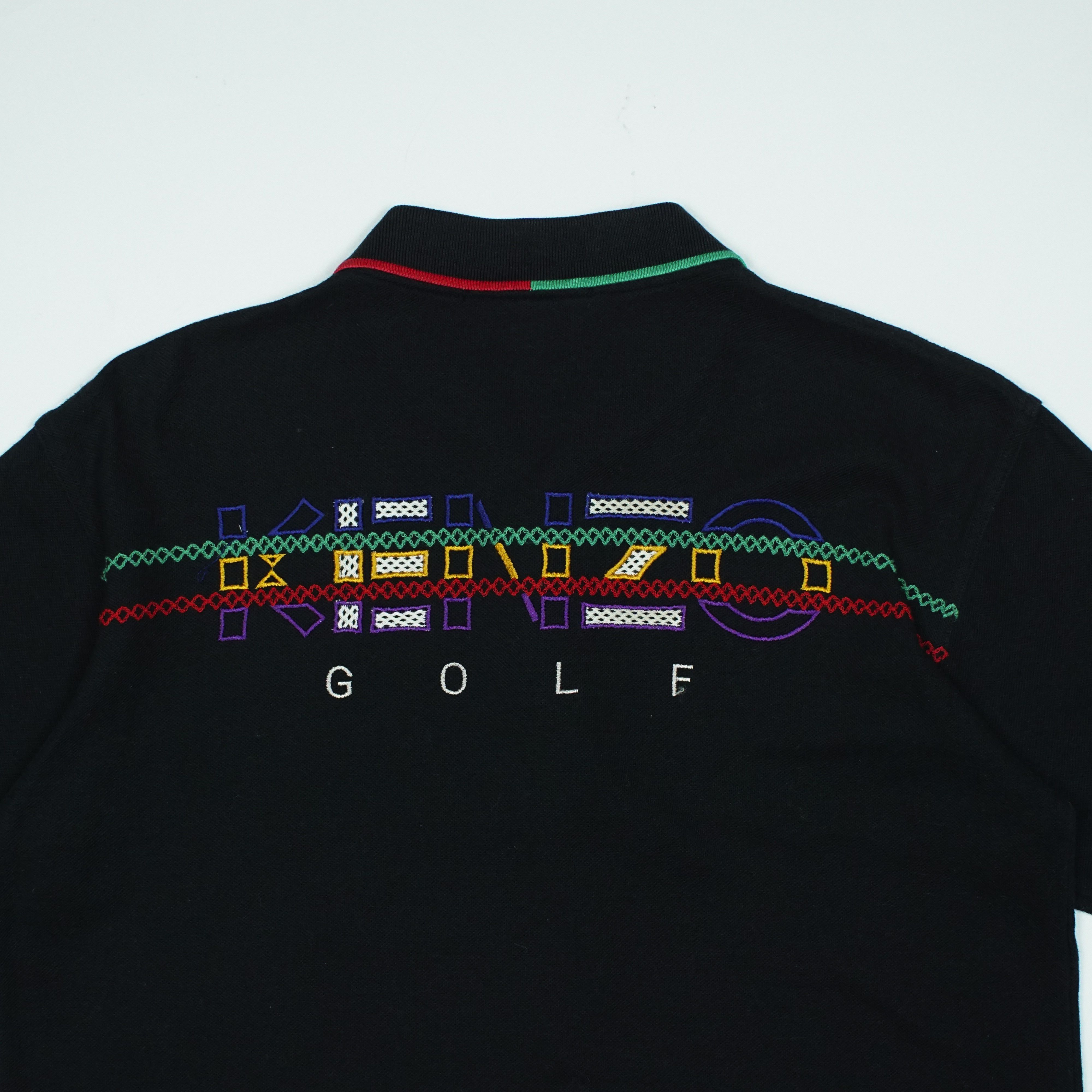 Kenzo *NoTariff 90s Kenzo Golf Polo Size US M / EU 48-50 / 2 - 2 Thumbnail