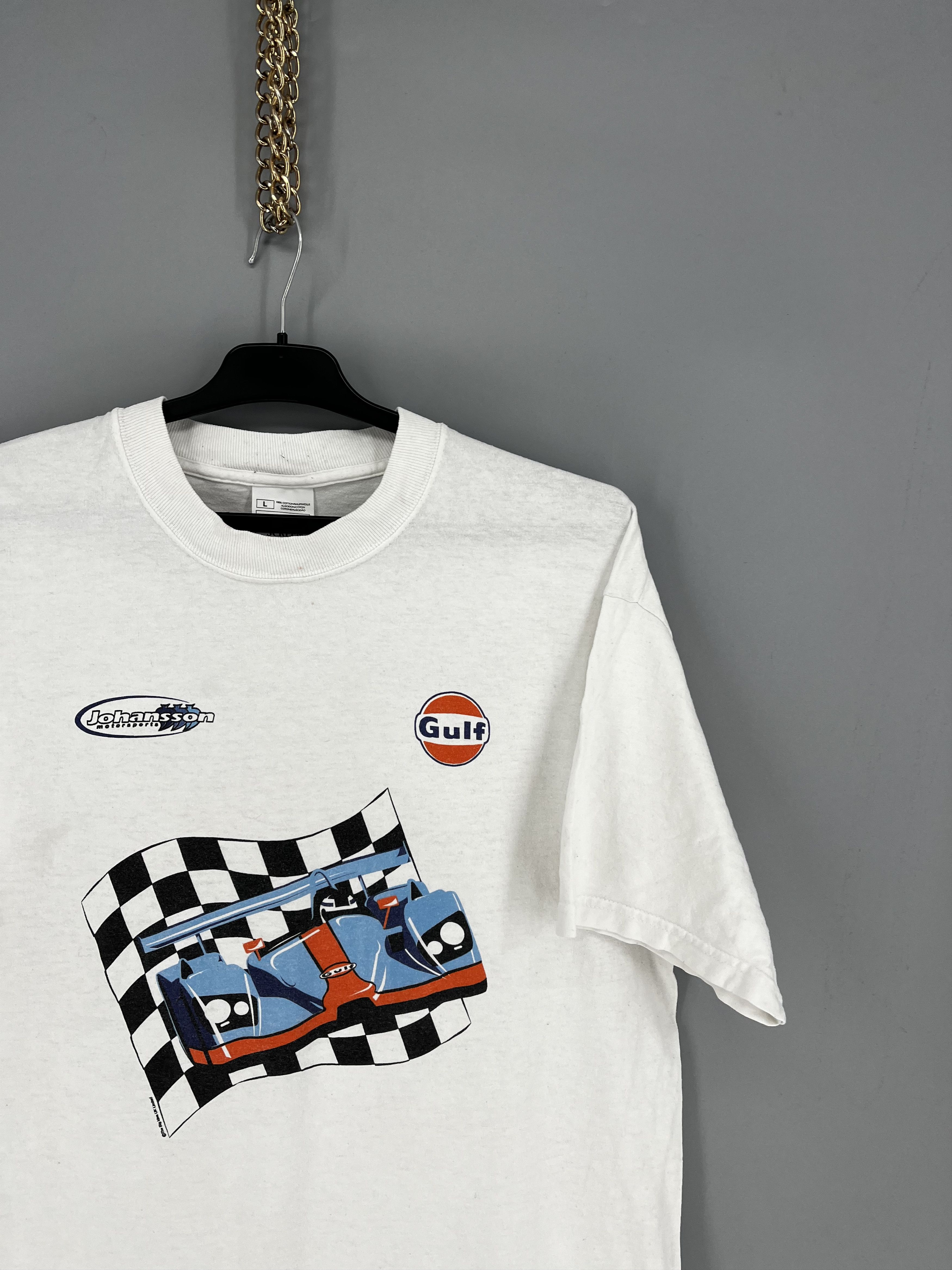 Formula 1 Vintage Aston Martin Racing Gulf AMR Motors GT Team T-Shirt Size US M / EU 48-50 / 2 - 5 Thumbnail