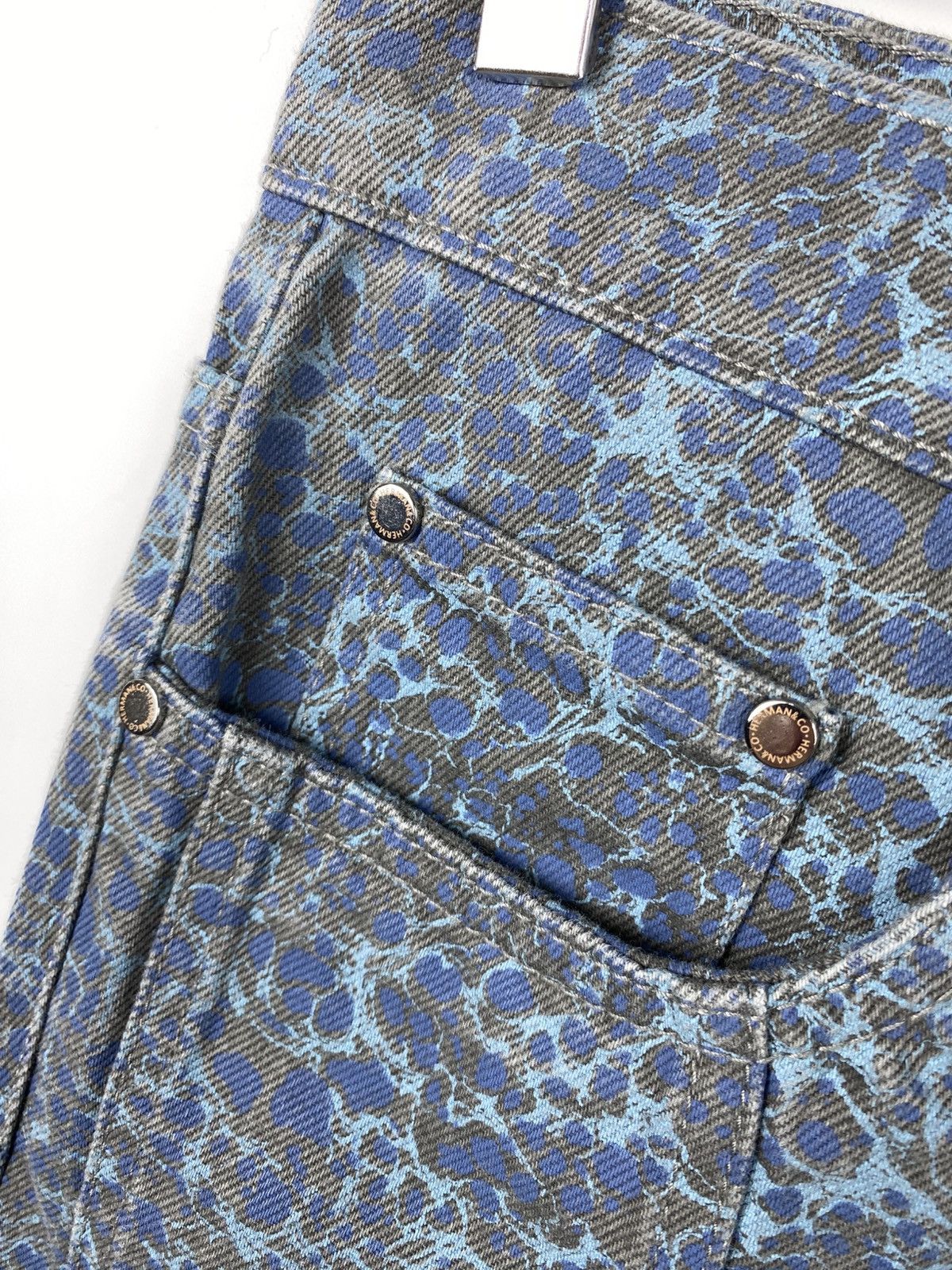 Other Herman&Co Camouflage Blue Denim Jeans Men size M Size US 32 / EU 48 - 5 Thumbnail