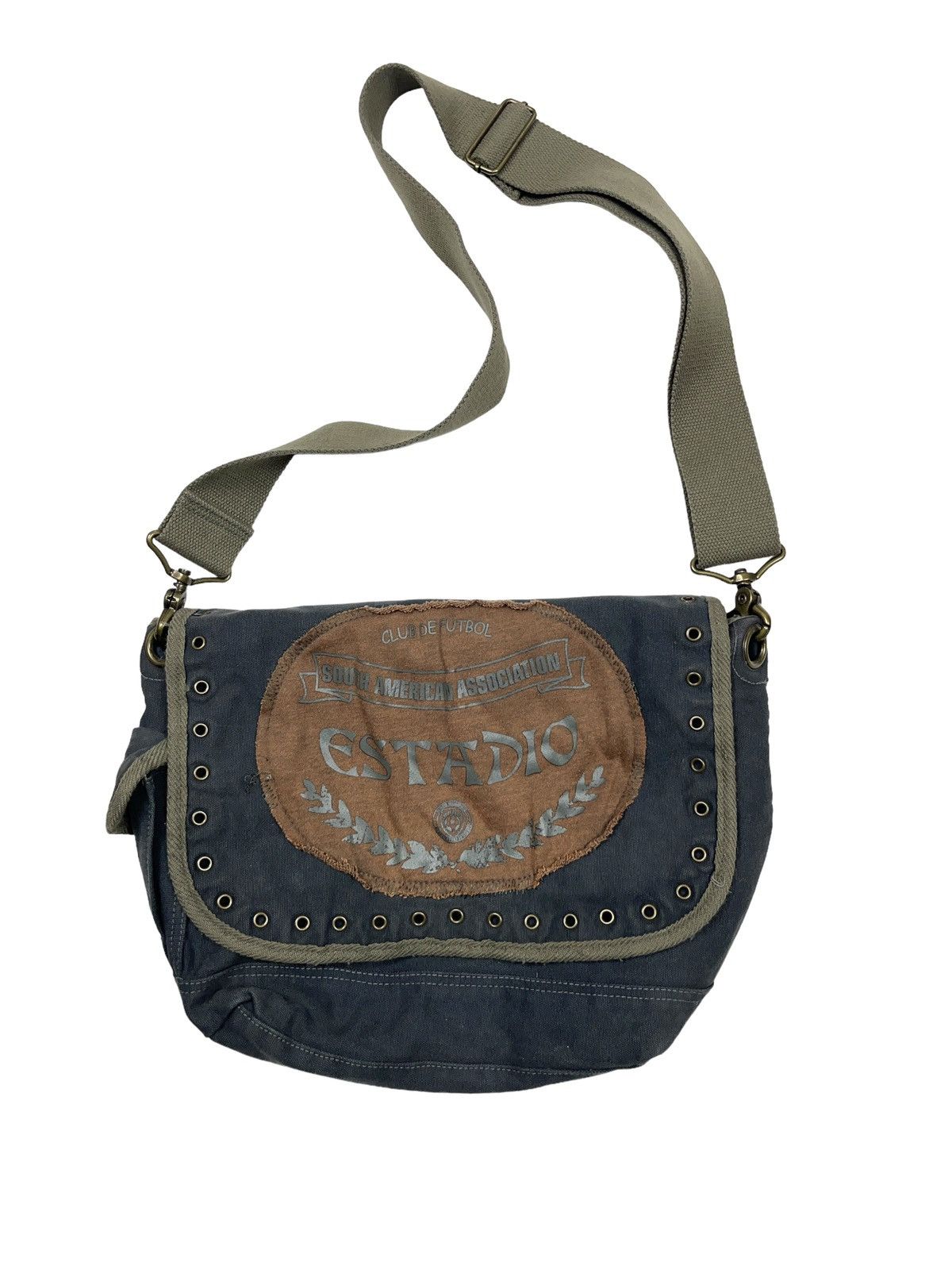 Japanese Brand Vintage Estadio y2k Japanese Crossbody Bag Pocket Size ONE SIZE - 1 Thumbnail