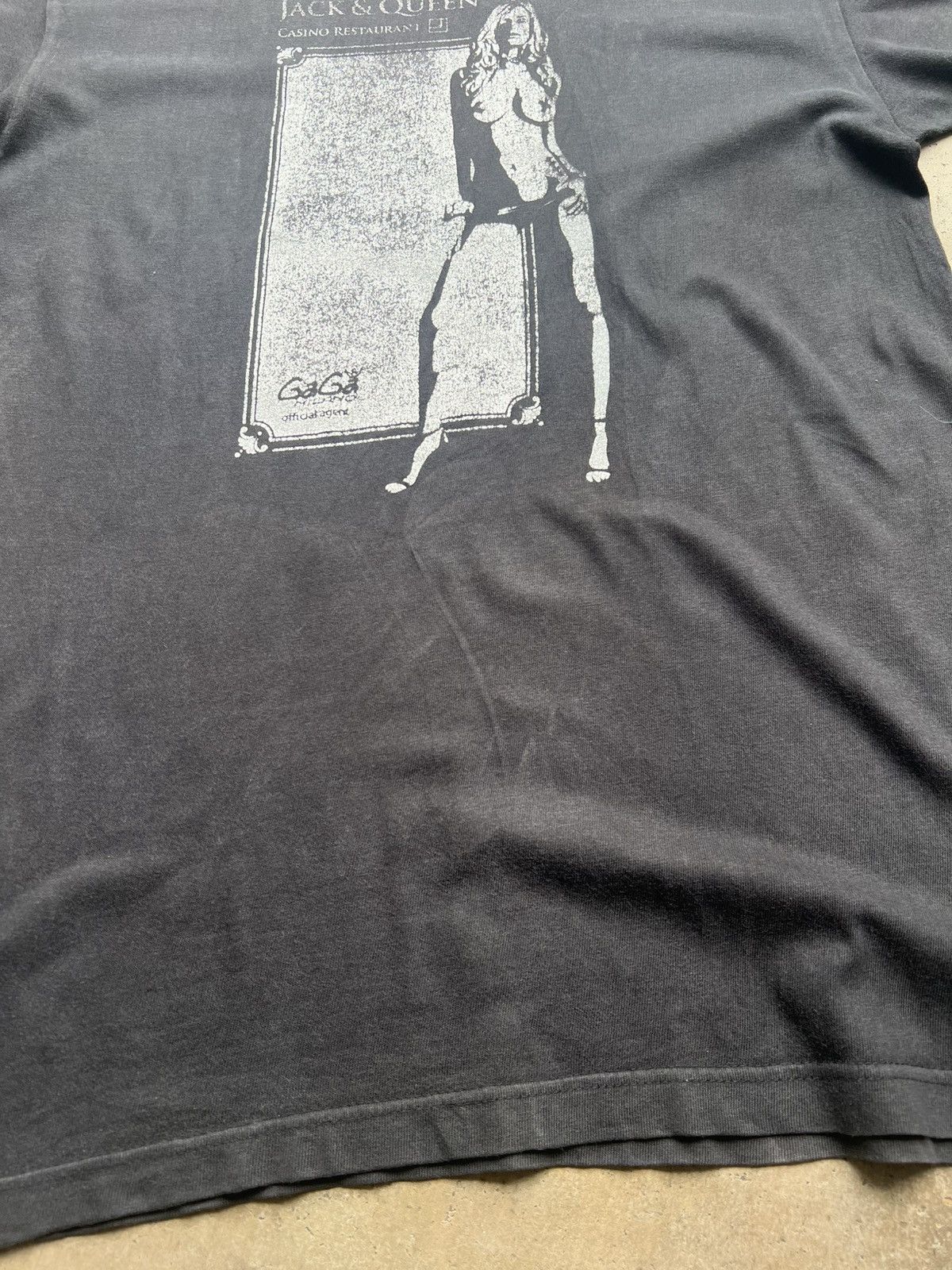Hysteric Glamour VINTAGE RARE GAGA NAKED AGENT PORNSTAR TEE Size US L / EU 52-54 / 3 - 5 Thumbnail